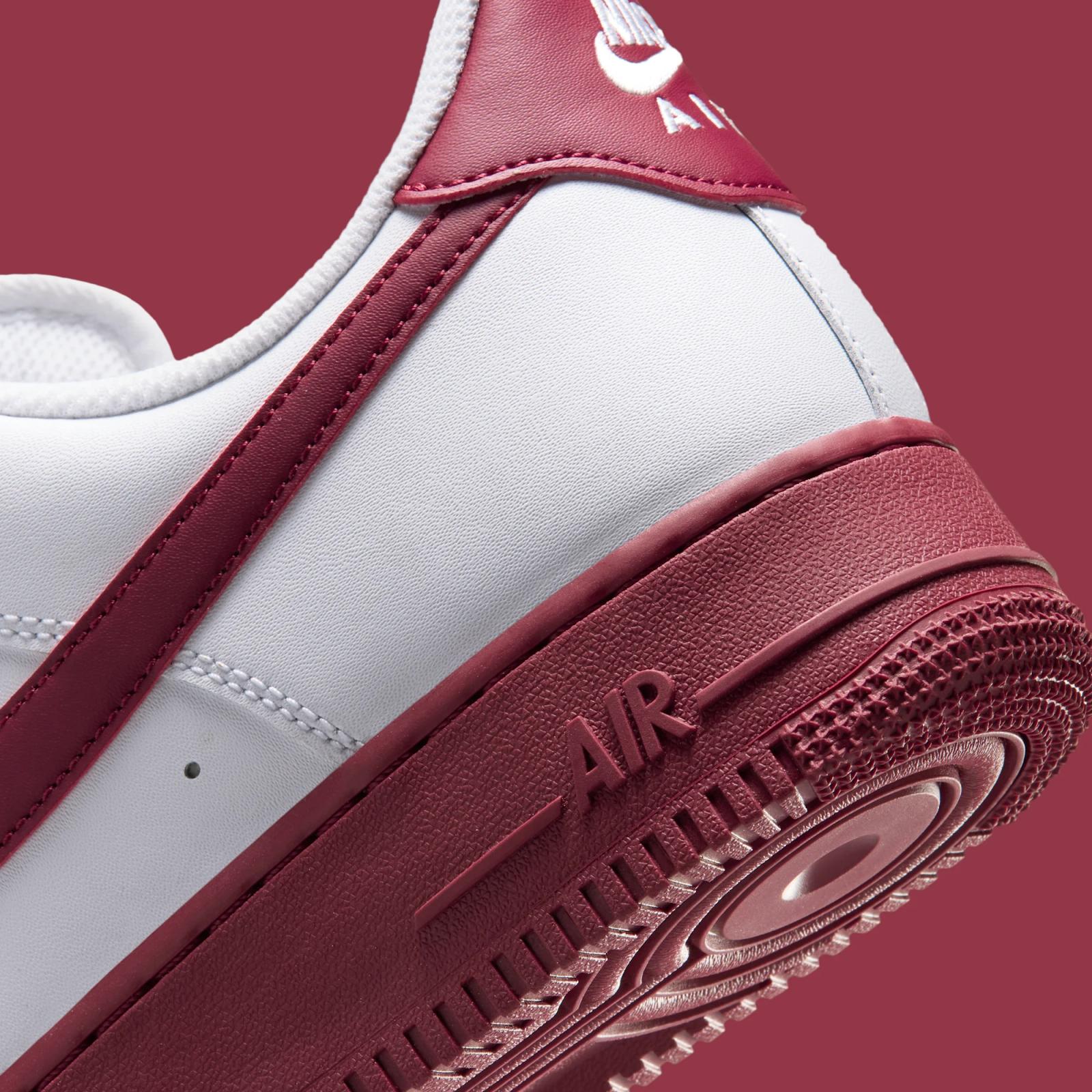Nike Air Force 1 Low "White & Team Red" drops in 2026