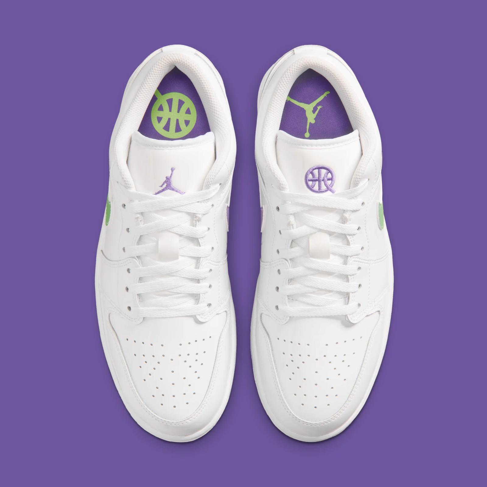 Quai 54 x Air Jordan 1 Low “Action Grape & Key Lime” releasing in 2026