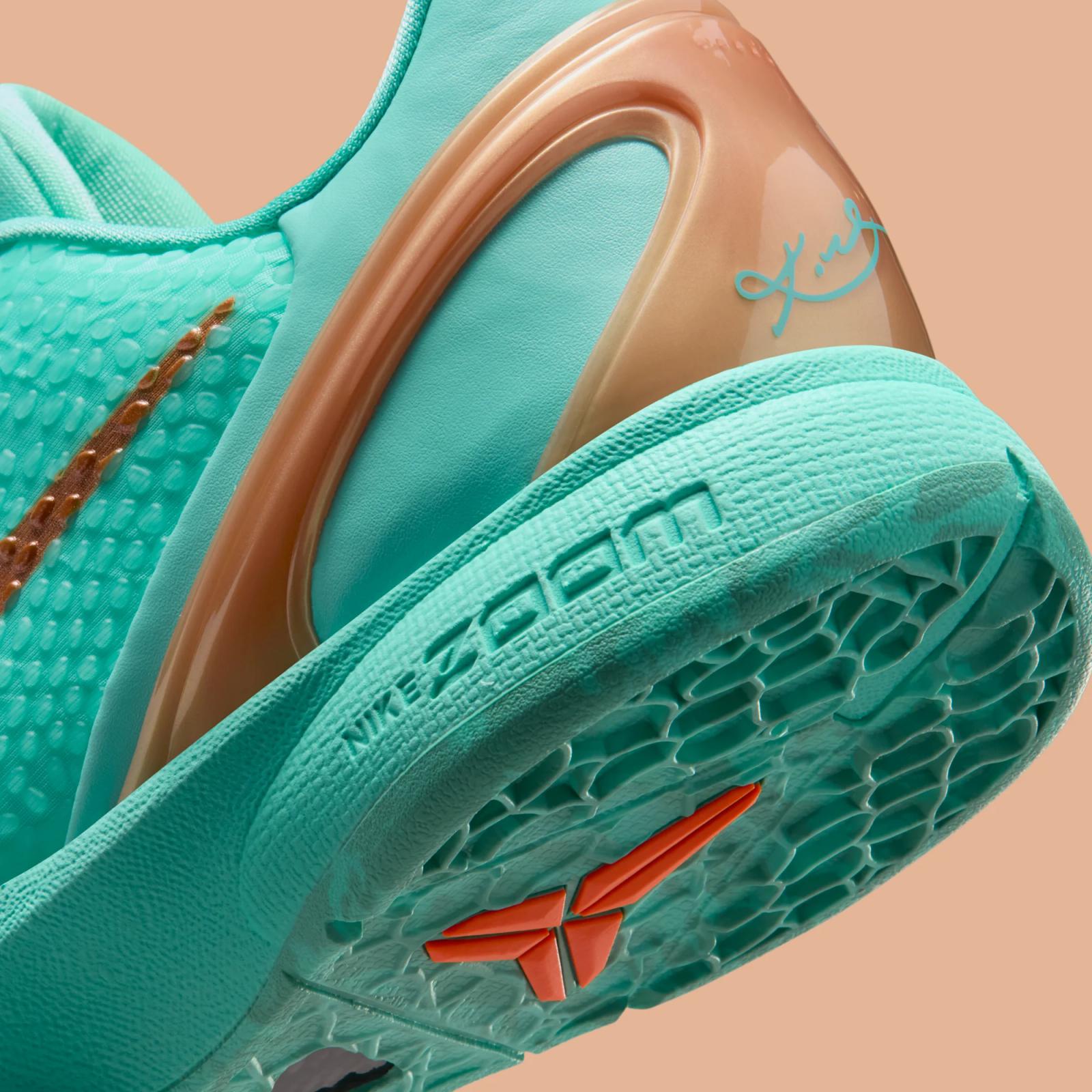 Jalen Brunson Nike Kobe 6 Protro “Hyper Turquoise” drops December 2025