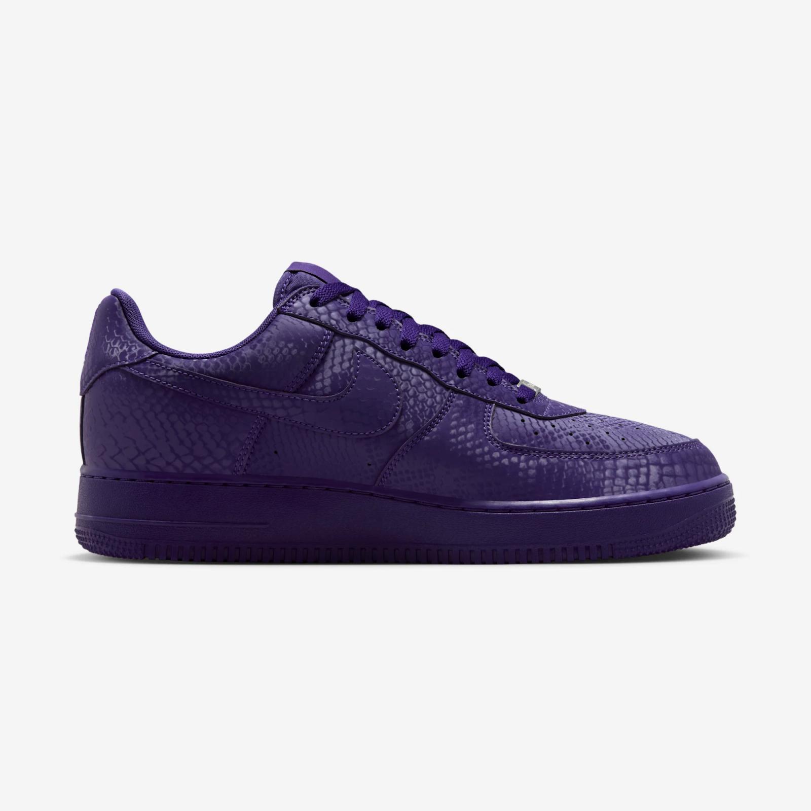 Kobe Bryant x Nike Air Force 1 Low Court Purple IB0018-500 Release Date 2025