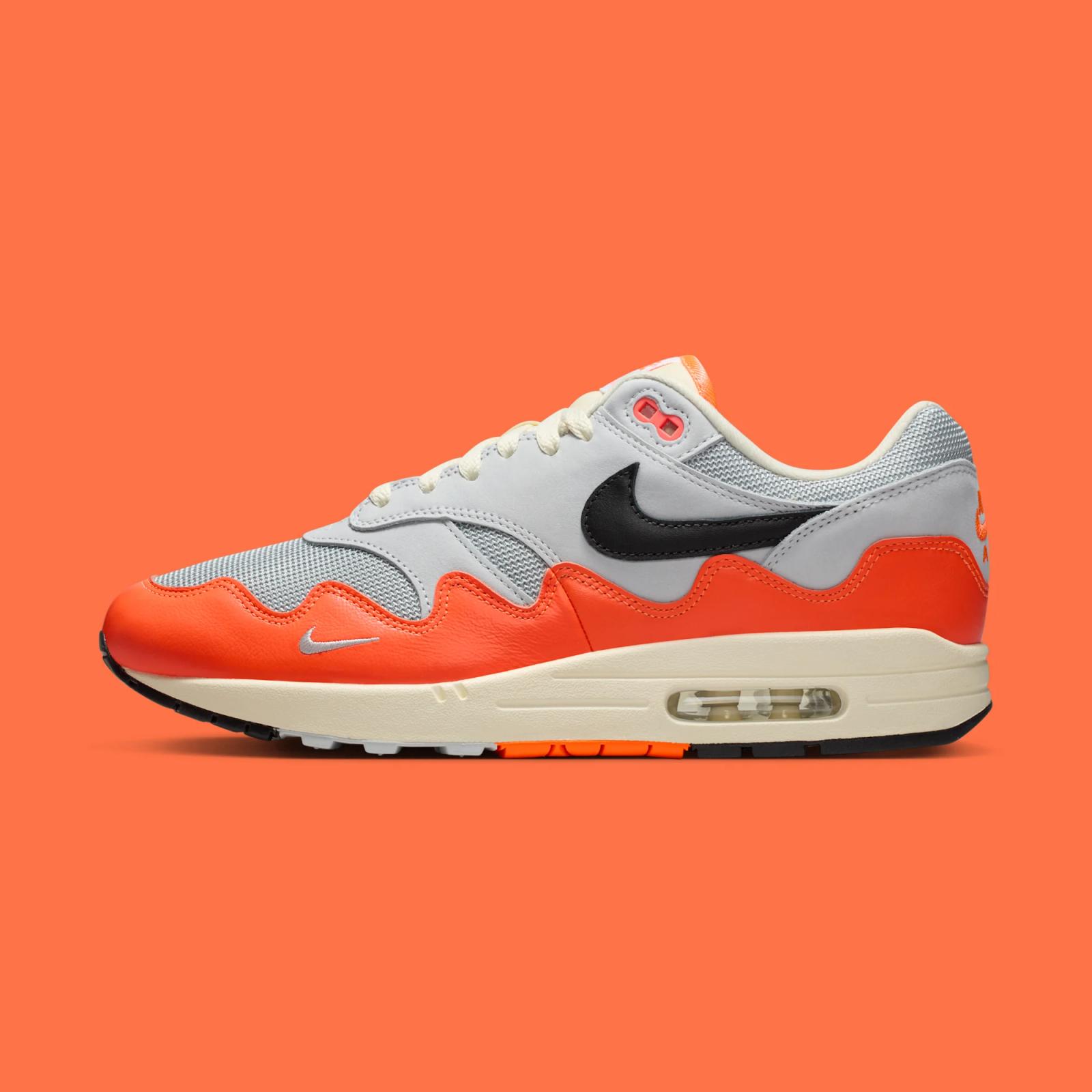 Patta x Nike Air Max 1 "Hyper Crimson" releasing in 2026