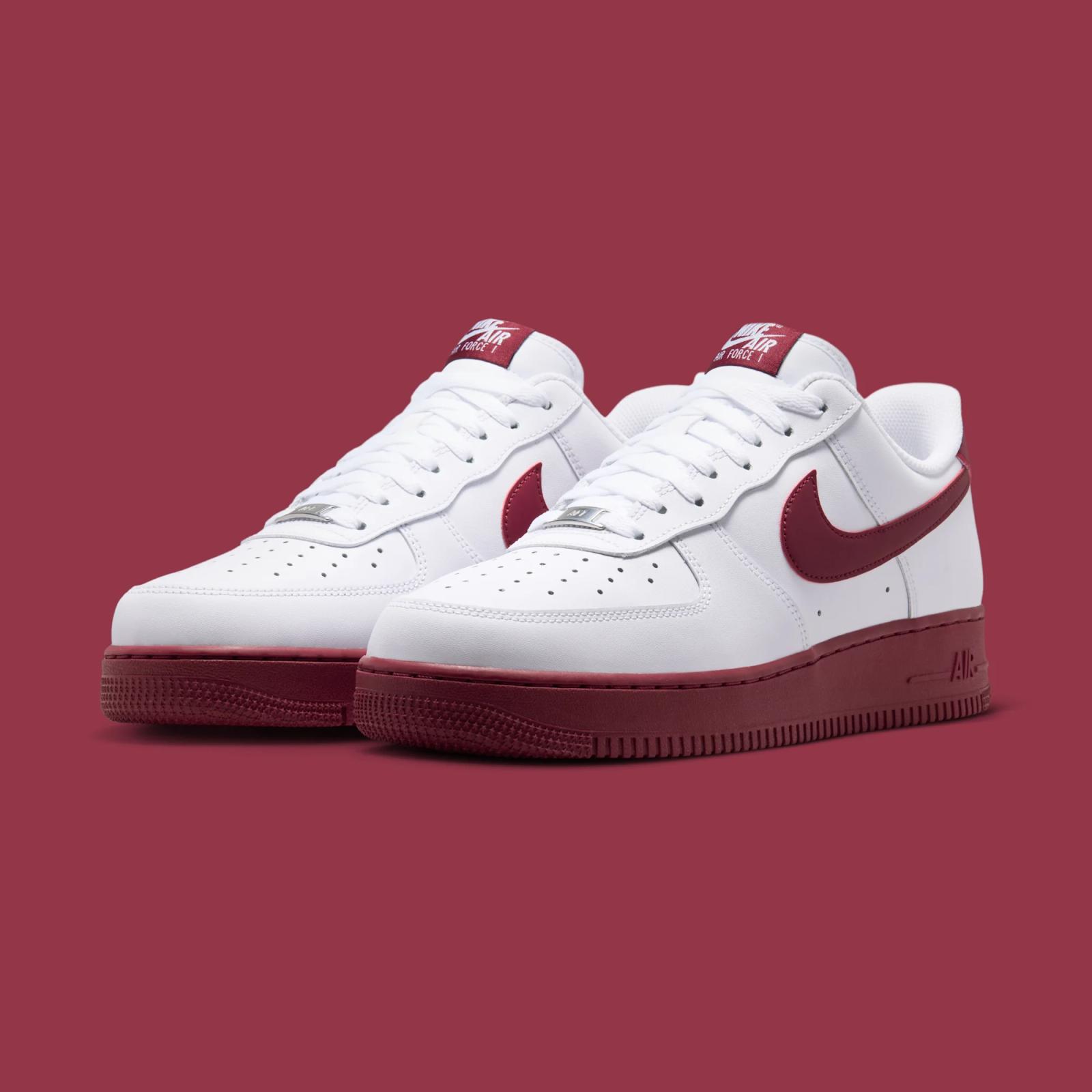 Nike Air Force 1 Low "White & Team Red" drops in 2026