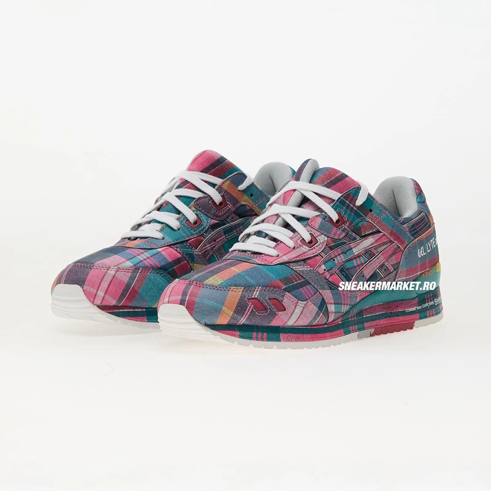 Comme des Garçons SHIRT x Asics Gel-Lyte 3 Plaid Pack
