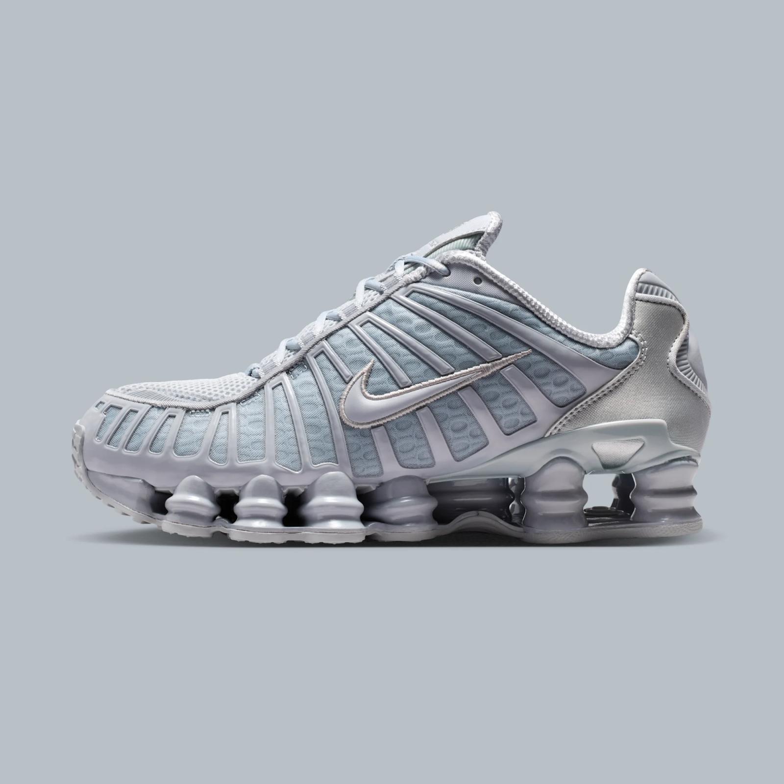 Nike Shox TL "Wolf Grey & Metallic Silver" drops Summer 2026