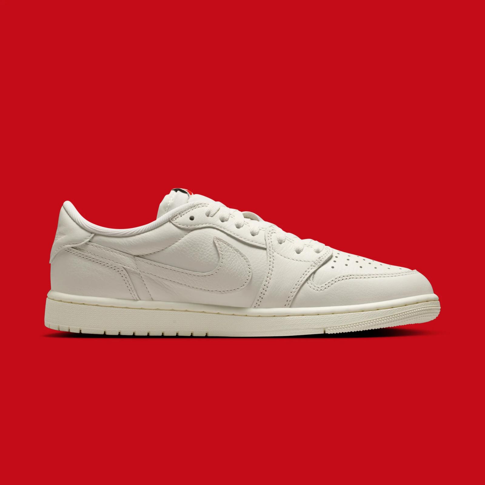 Air Jordan 1 Retro Low OG "Sail & University Red" drops June 6th, 2026