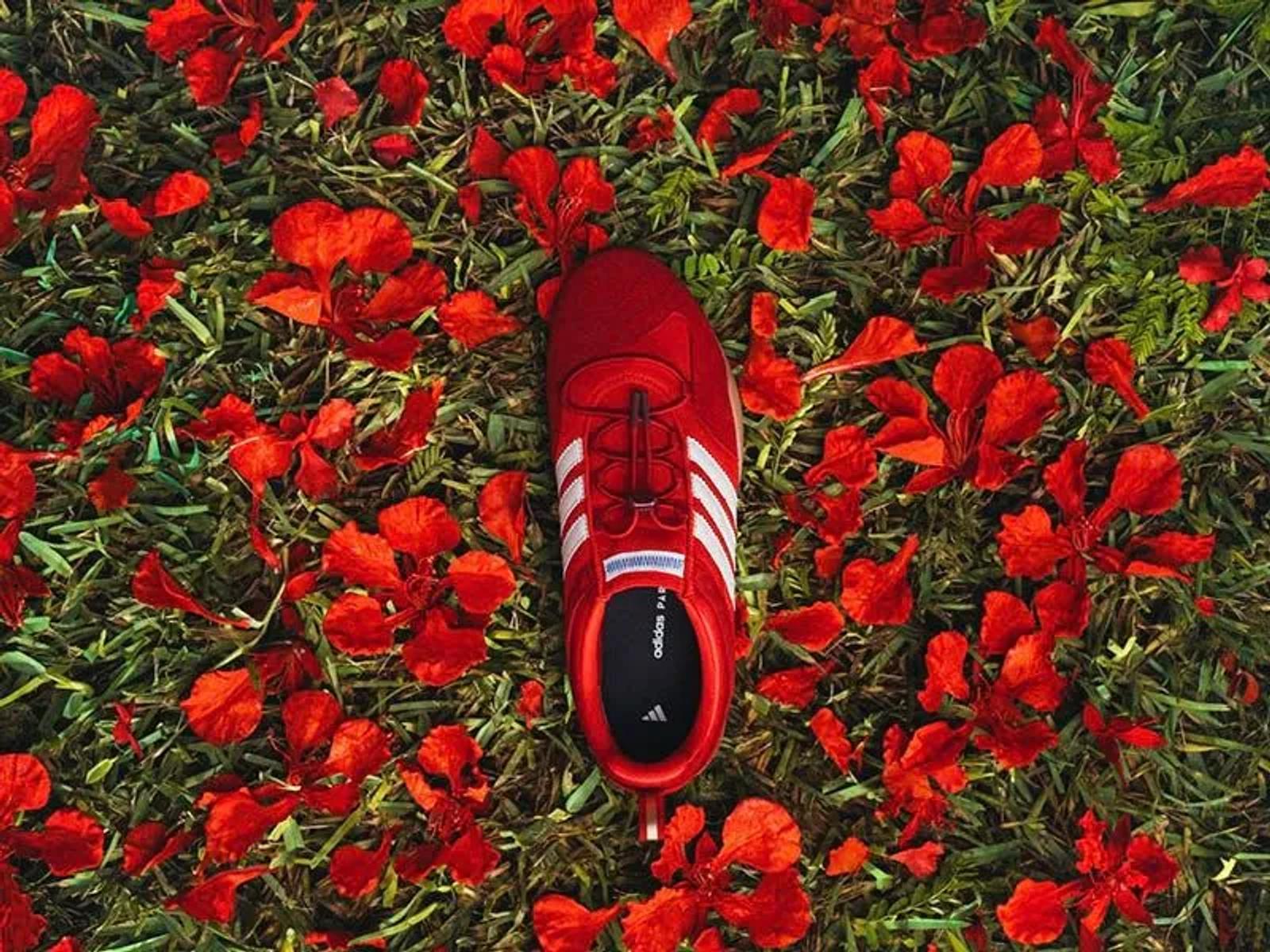 adidas Originals and Bad Bunny Return with the Ballerina in Vivid Red