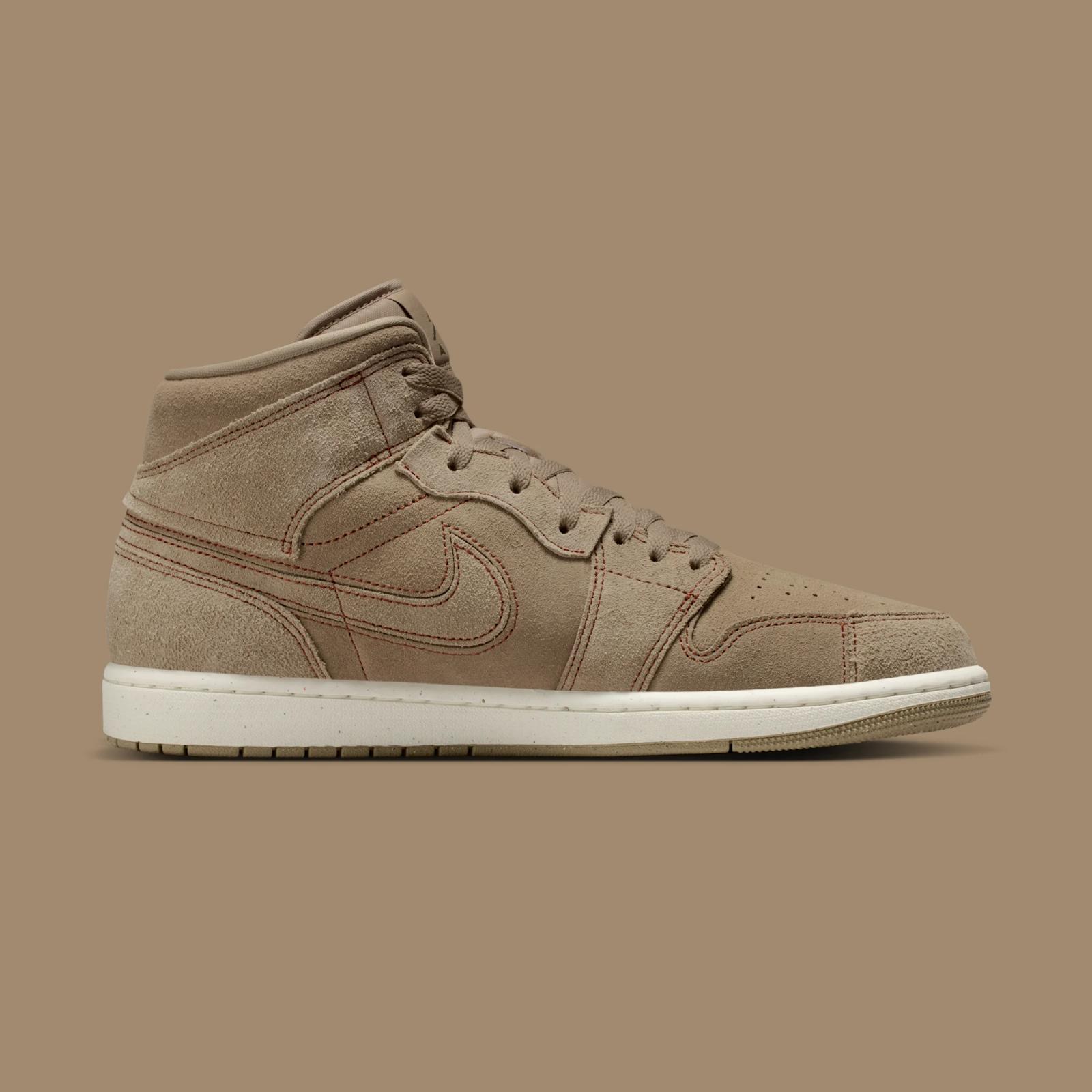 Air Jordan 1 Mid SE Craft "Khaki" drops April 1st, 2026