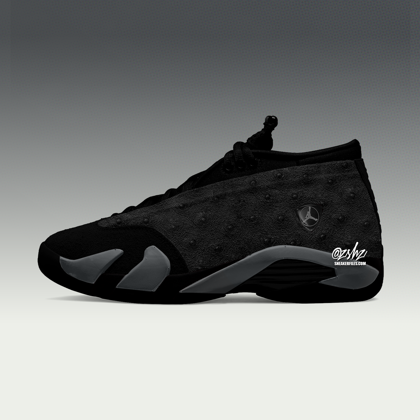 Air Jordan 14 Low OG SP "Black Pack" releases in 2026