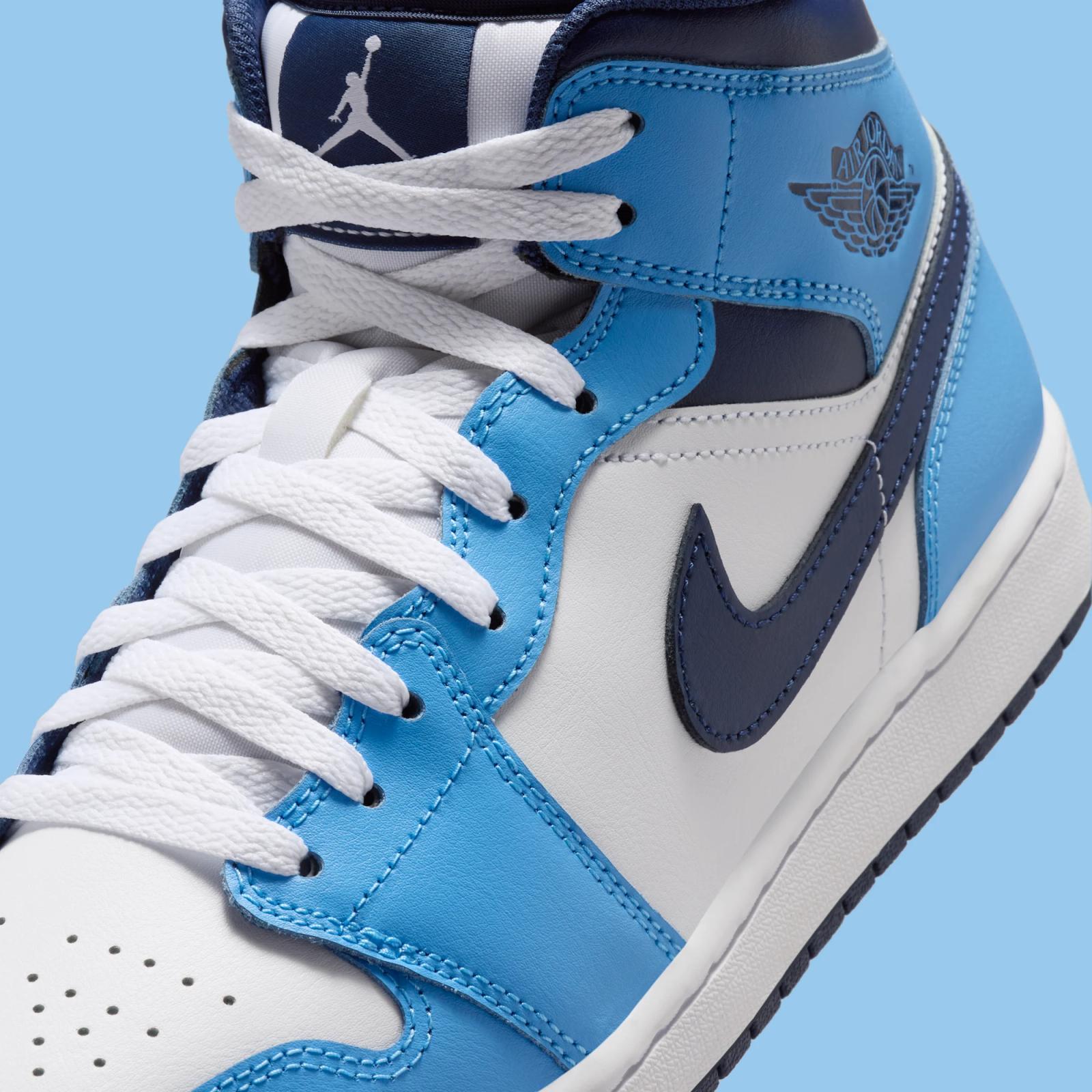 Air Jordan 1 Mid "University Blue" drops April 1st, 2026