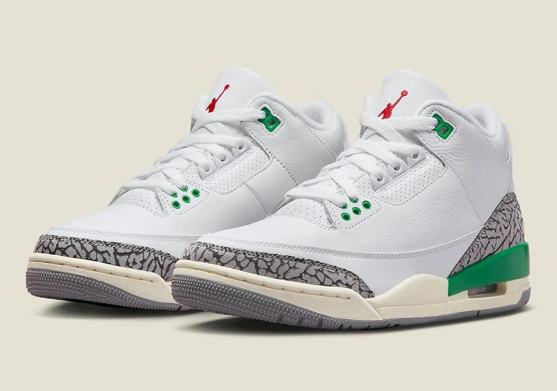 Air Jordan 3 Retro WMNS Lucky Green