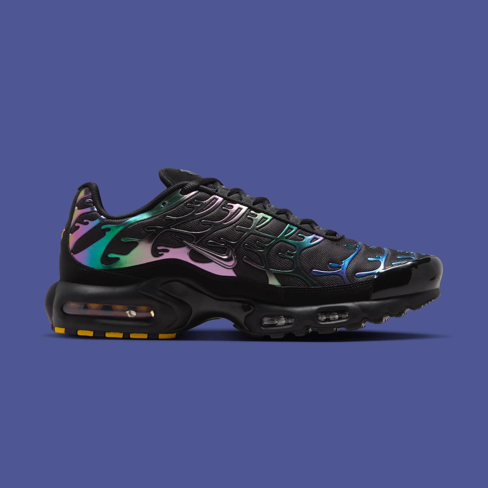Nike Air Max Plus OG Premium "Black & Multi-Color" drops August 1st, 2026