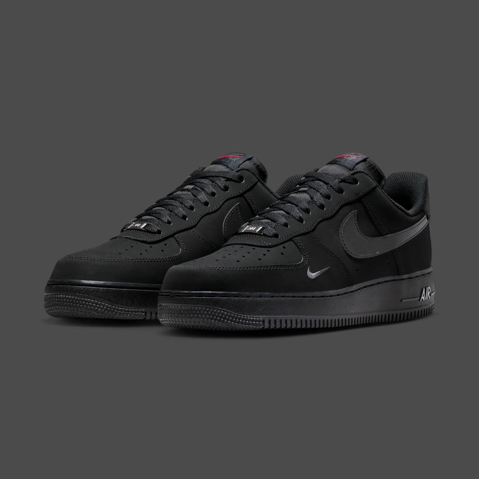 Nike Air Force 1 Low "Black & Fire Red" drops in 2026