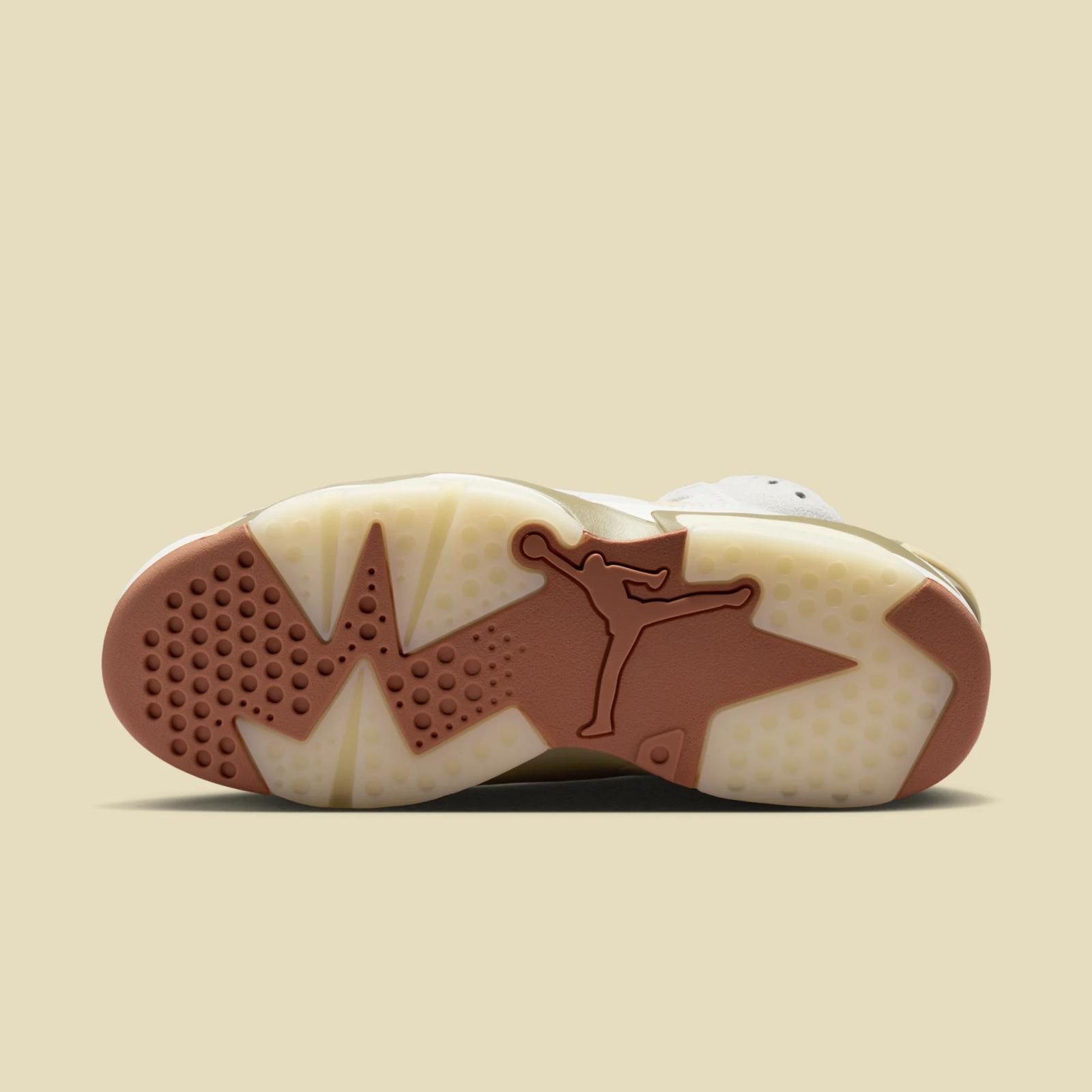 Air Jordan 6 Retro W "Sail & Light Khaki" releasing in 2026