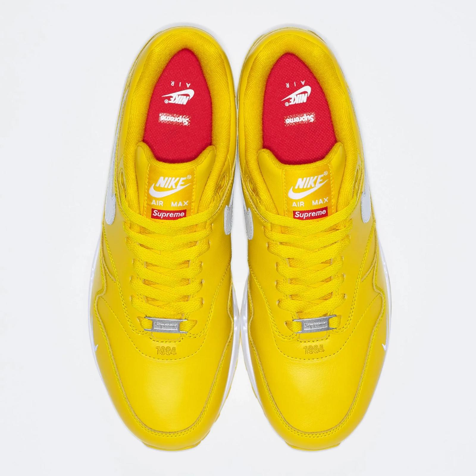 Supreme x Nike Air Max 1 '87 SP Speed Yellow HF8813-700
