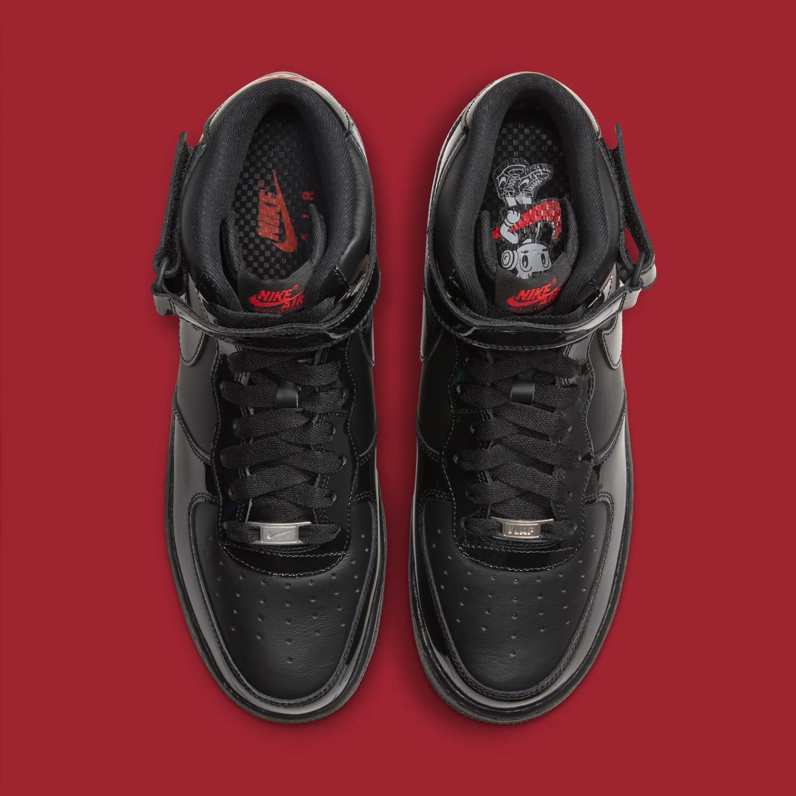 Victory Lap x Nike Air Force 1 Mid "Black" drops in 2026