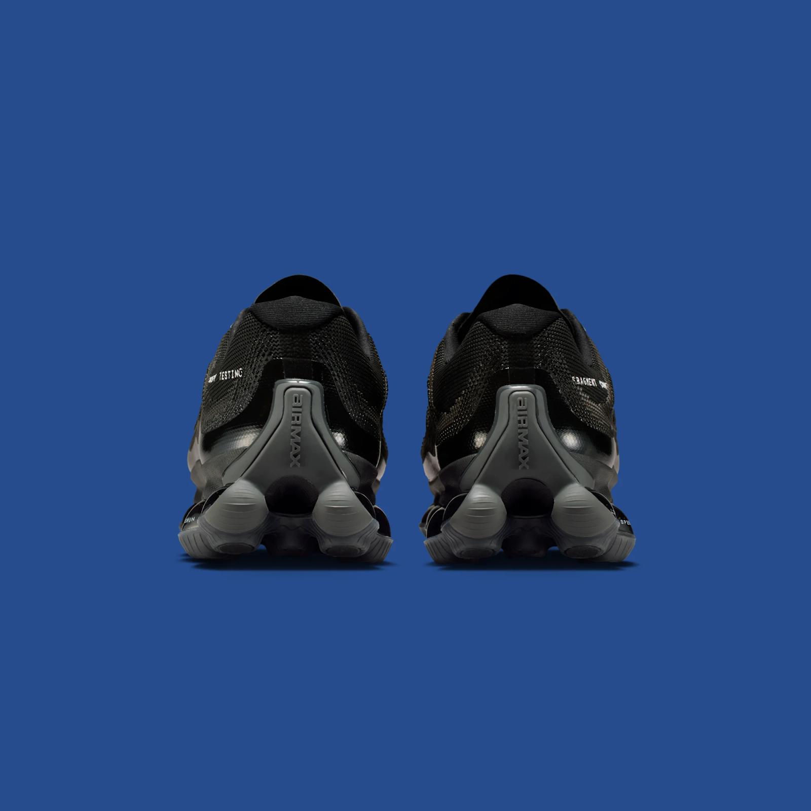 Fragment x Nike Liquid Max "Black" drops in 2026