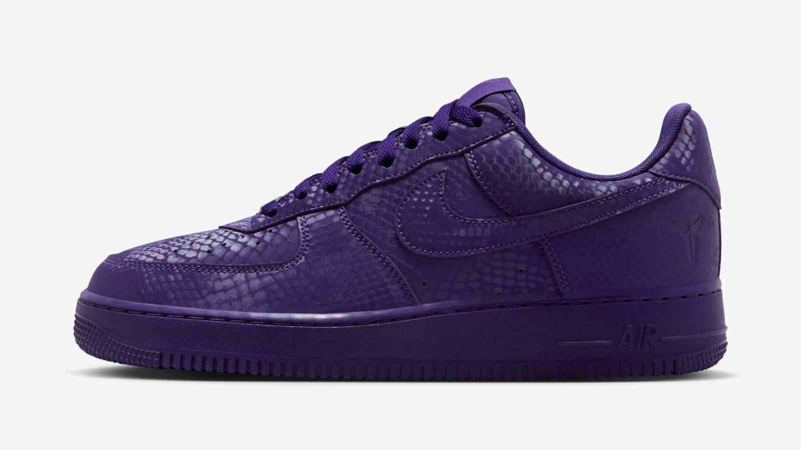 Kobe Bryant x Nike Air Force 1 Low “Court Purple”