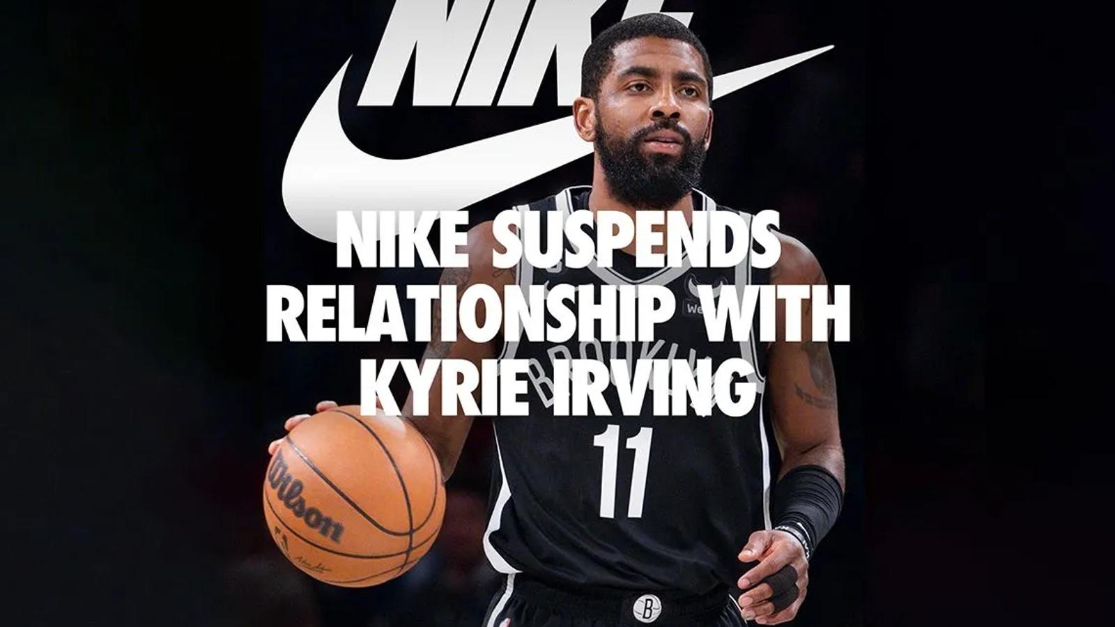 Nike suspends relationship with Kyrie Irving