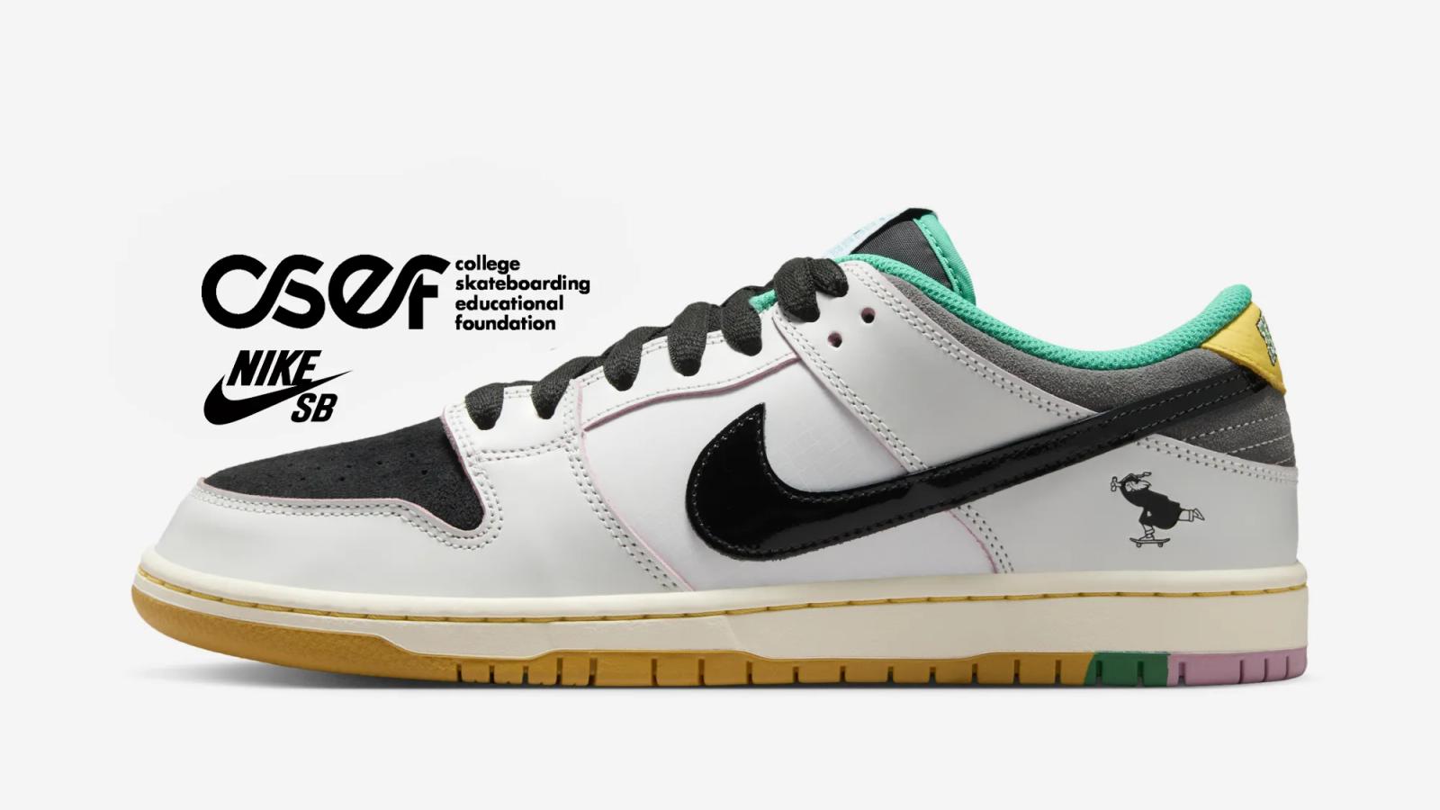 College Skateboarding Educational Foundation x Nike SB Dunk Low Pro QS