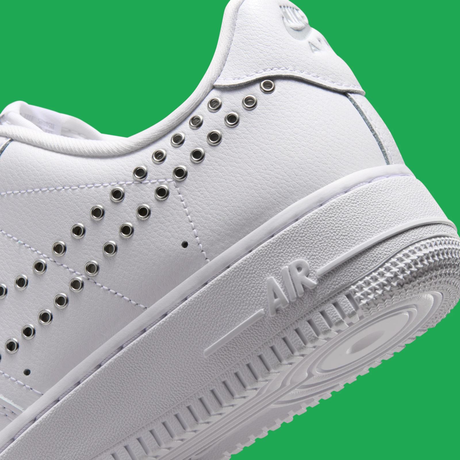 Nike Air Force 1 Low "White & Metallic Silver" drops August 1st, 2026