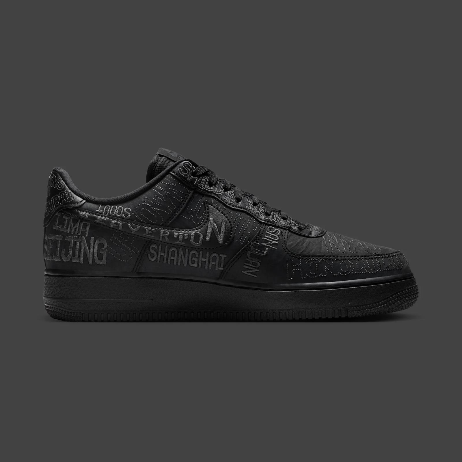 Nike Air Force 1 Low "Black & Anthracite" drops May 1st, 2026