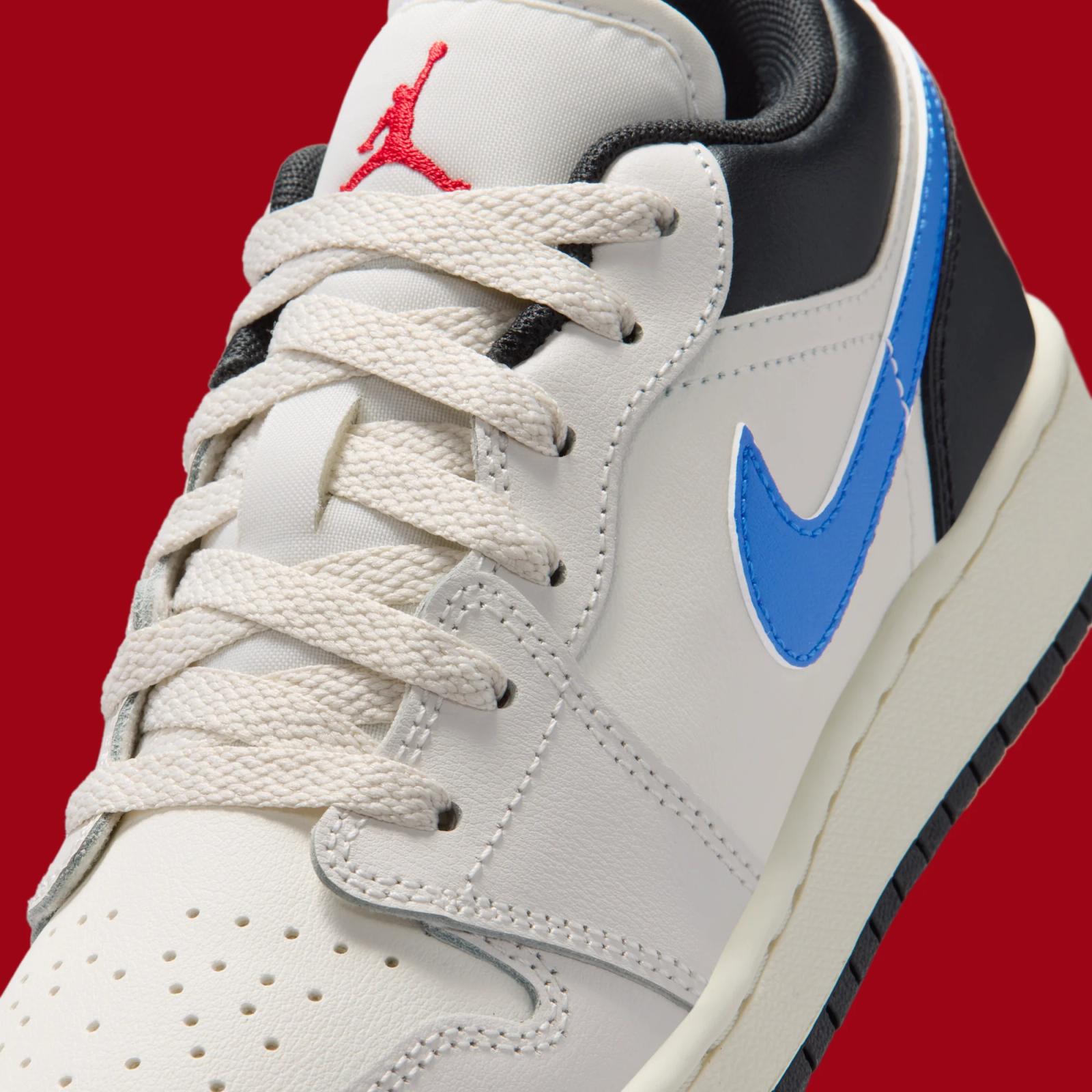 Air Jordan 1 Low GS "Phantom & Game Royal" drops April 1st, 2026