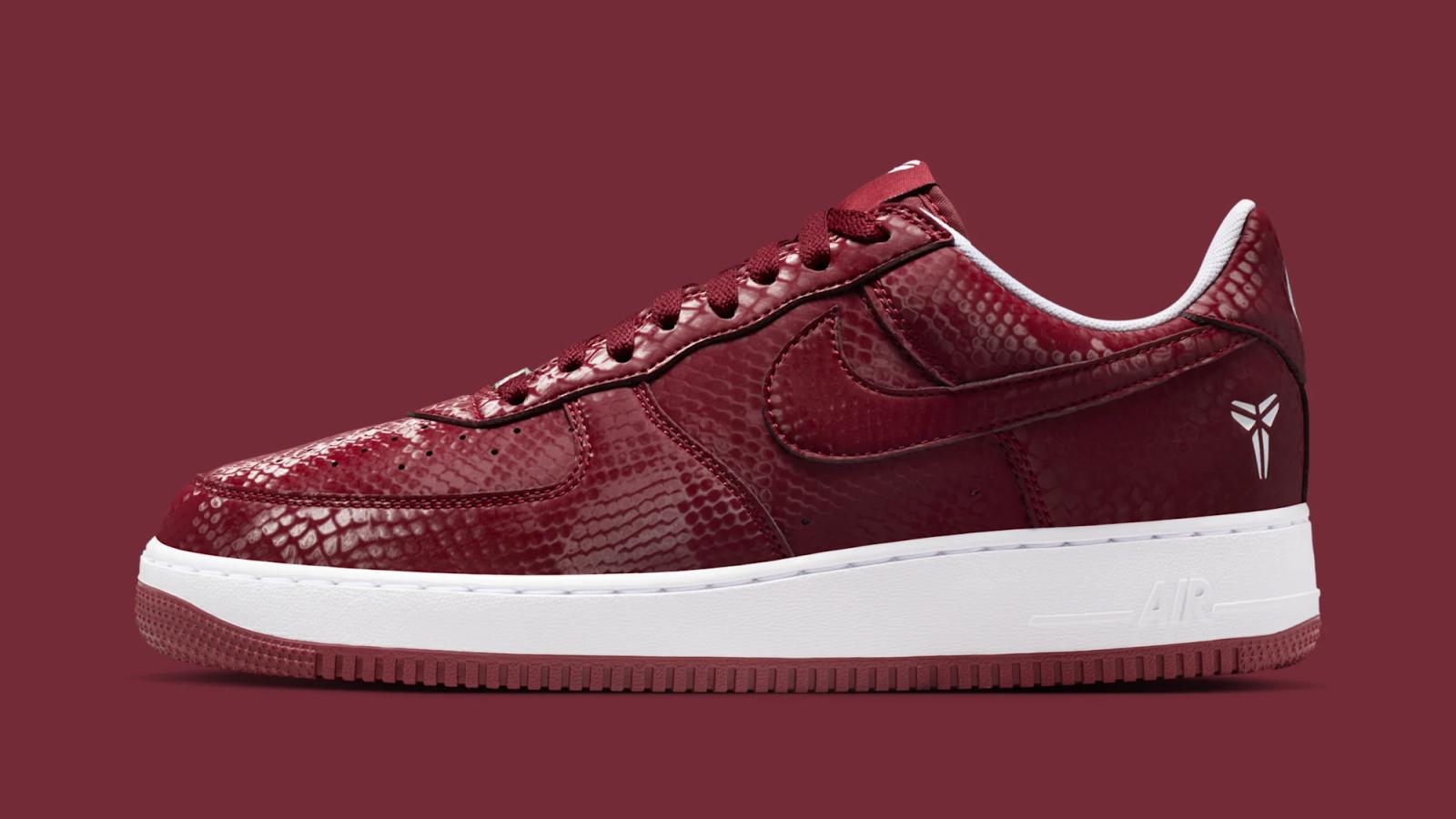 Kobe Bryant x Nike Air Force 1 Low “Team Red / White”