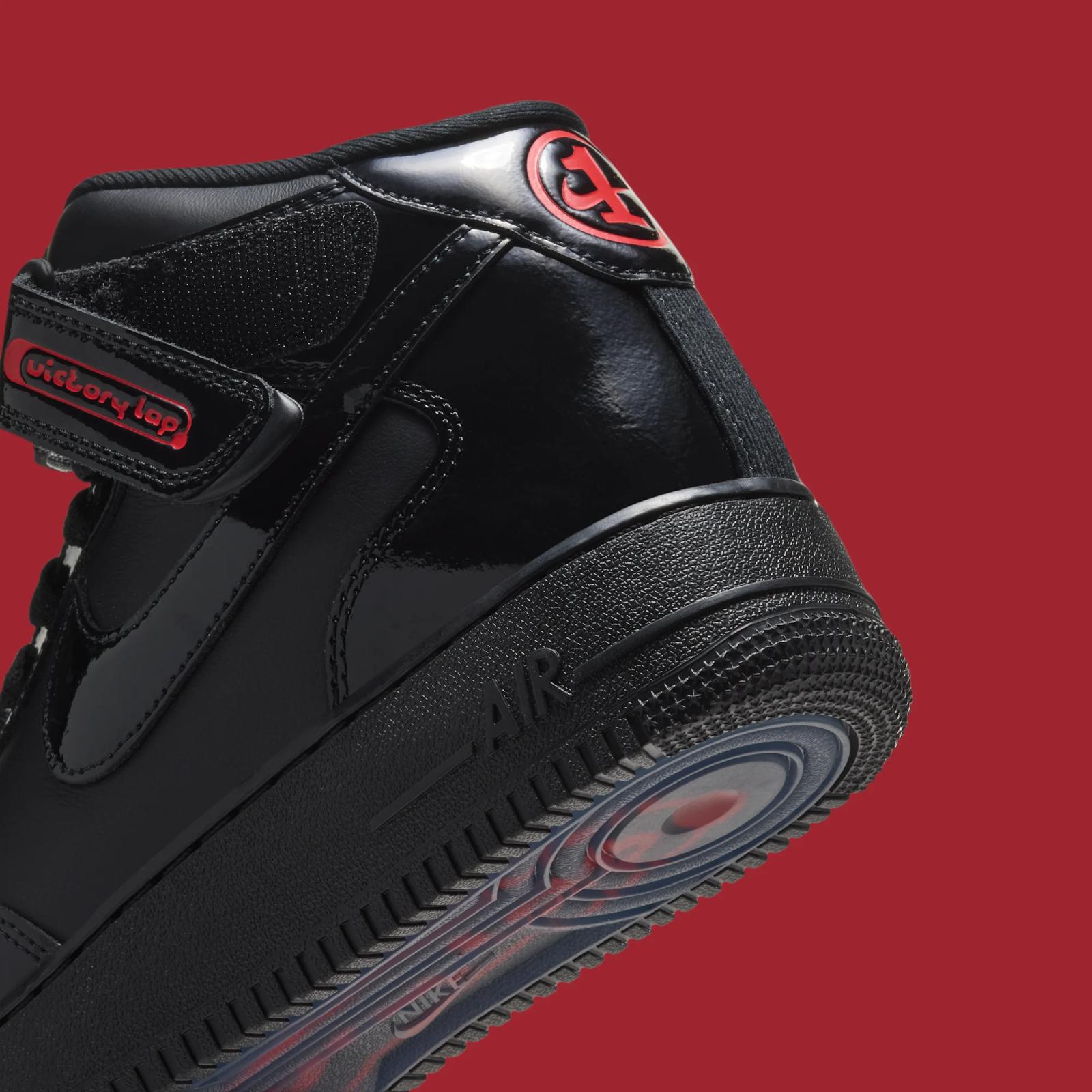 Victory Lap x Nike Air Force 1 Mid "Black" drops in 2026