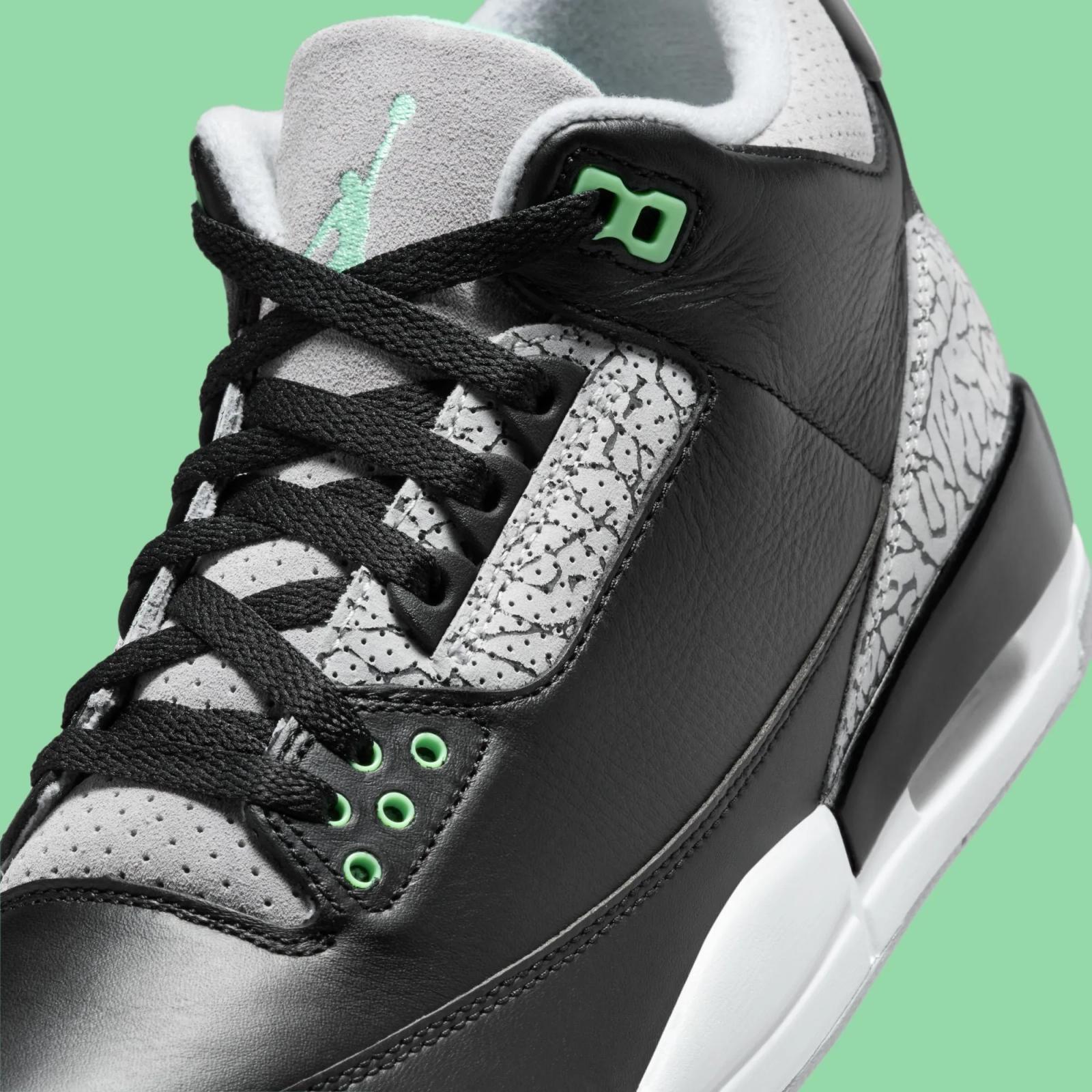 Air Jordan 3 Retro Green Glow