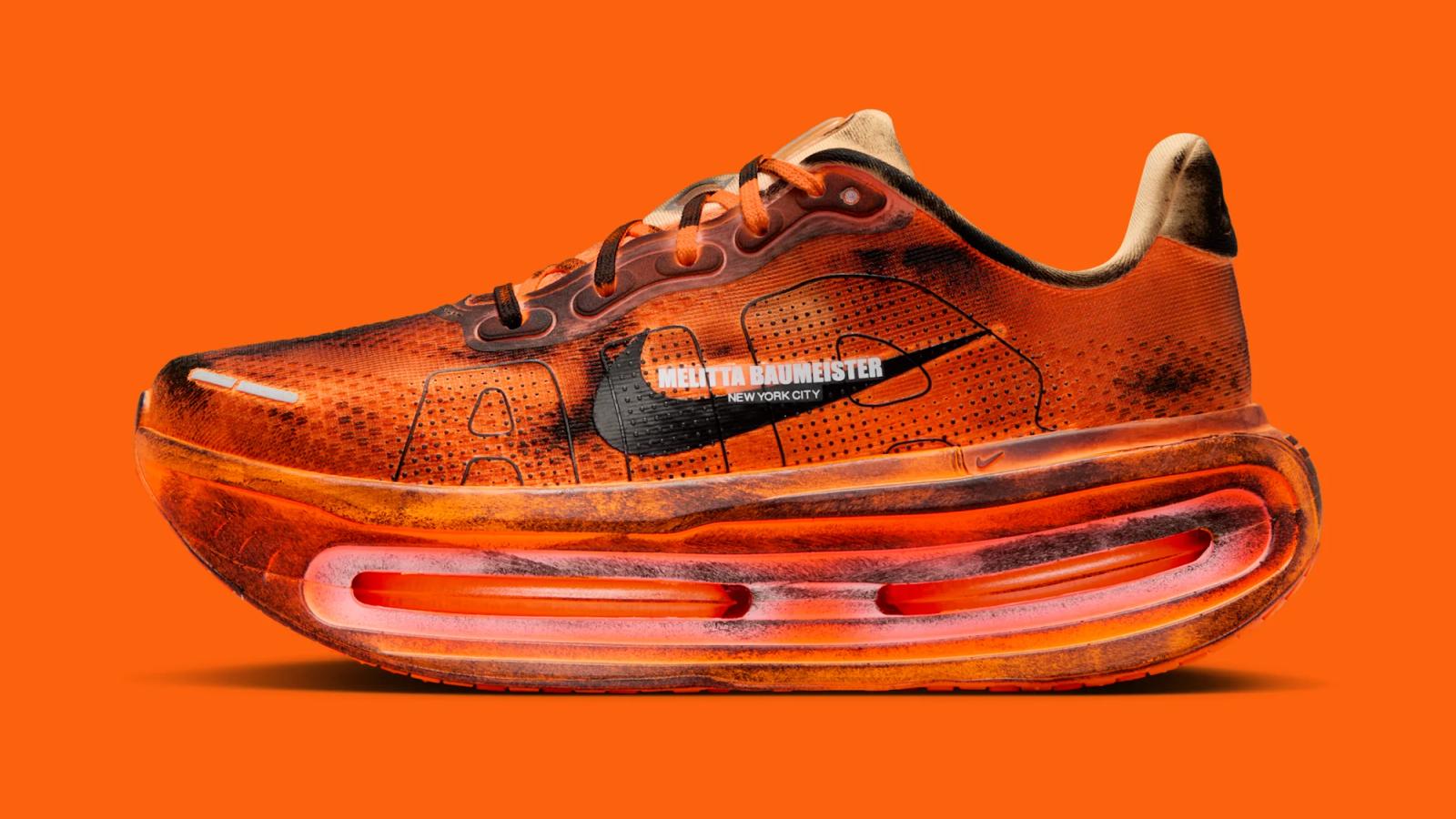 Melitta Baumeister x Nike Vomero Premium "Total Orange" drops April 1st, 2026