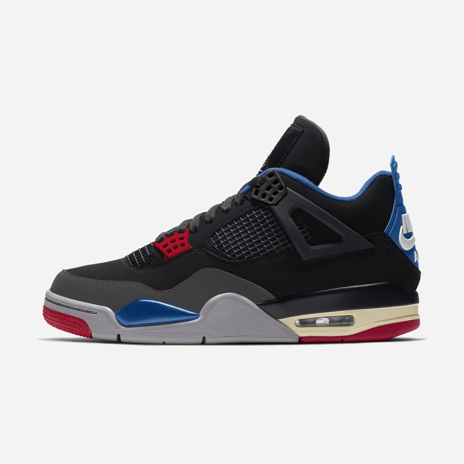 Air Jordan 4 Retro Black / Deep Royal Blue FV5029-003 Release Date