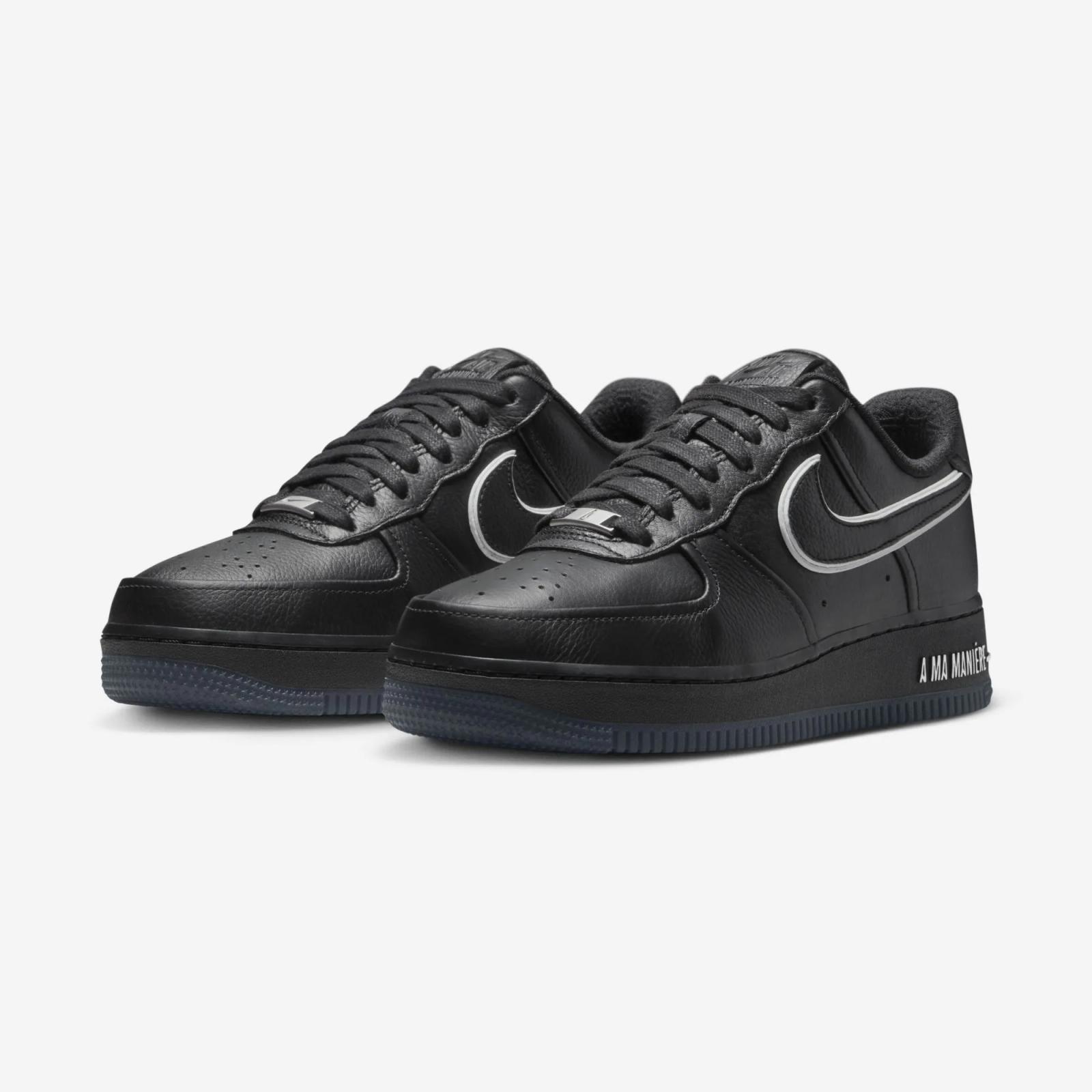 A Ma Maniere x Nike Air Force 1 Low W.Y.W.S Triple Black HF4084-001 Release Date 2025