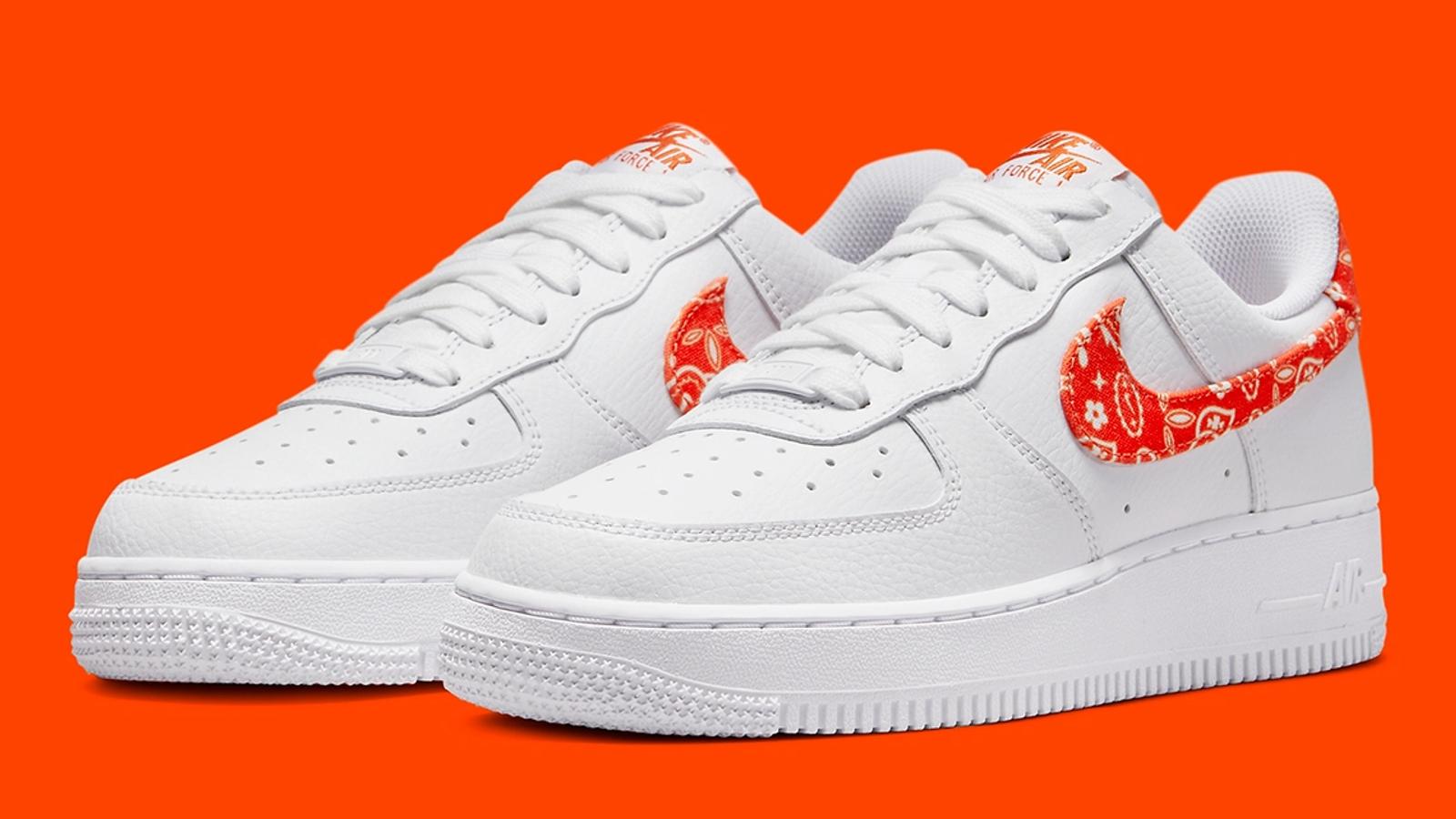 Nike Air Force 1 Low WMNS Paisley Orange