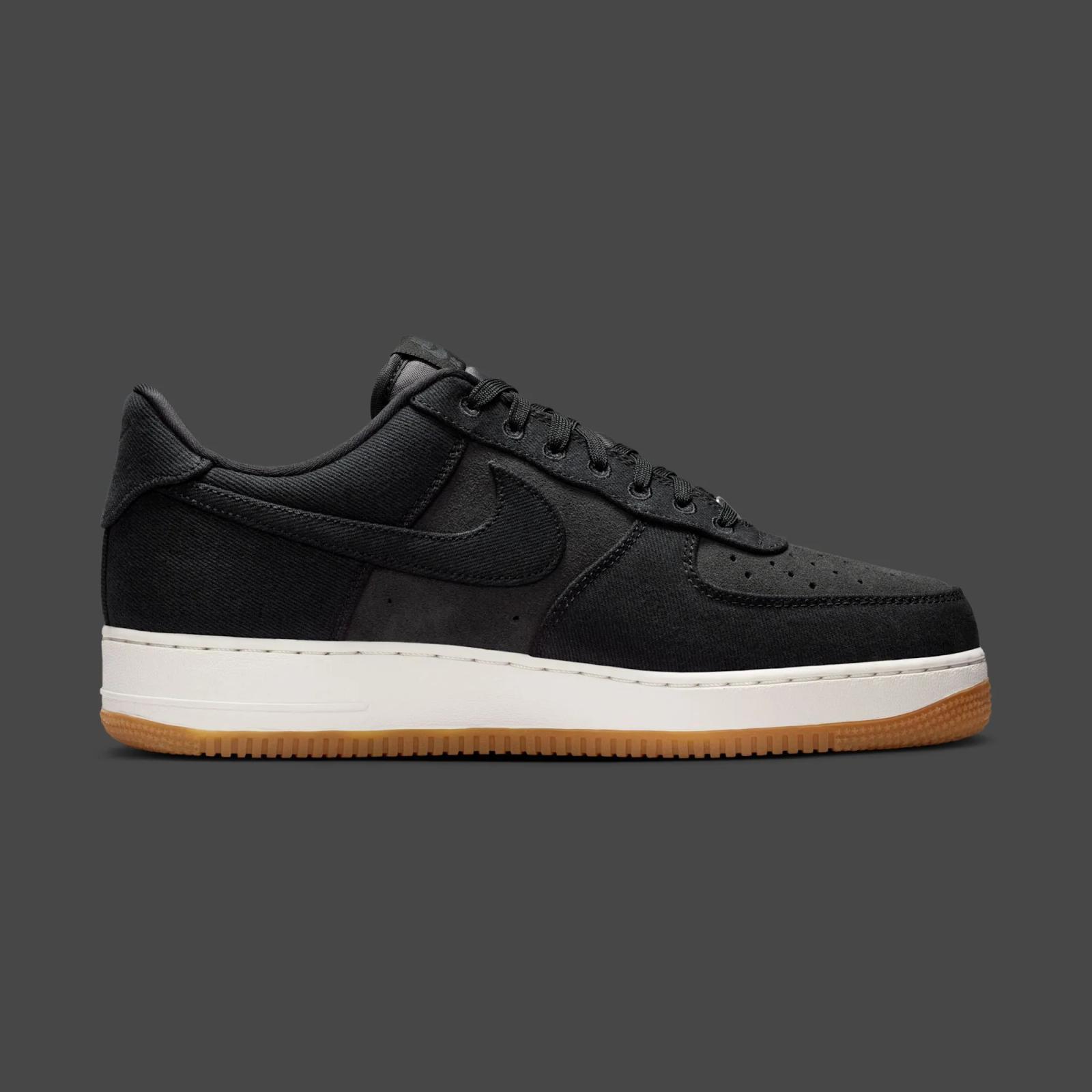 Nike Air Force 1 Low "Black Canvas" releases April 1, 2026