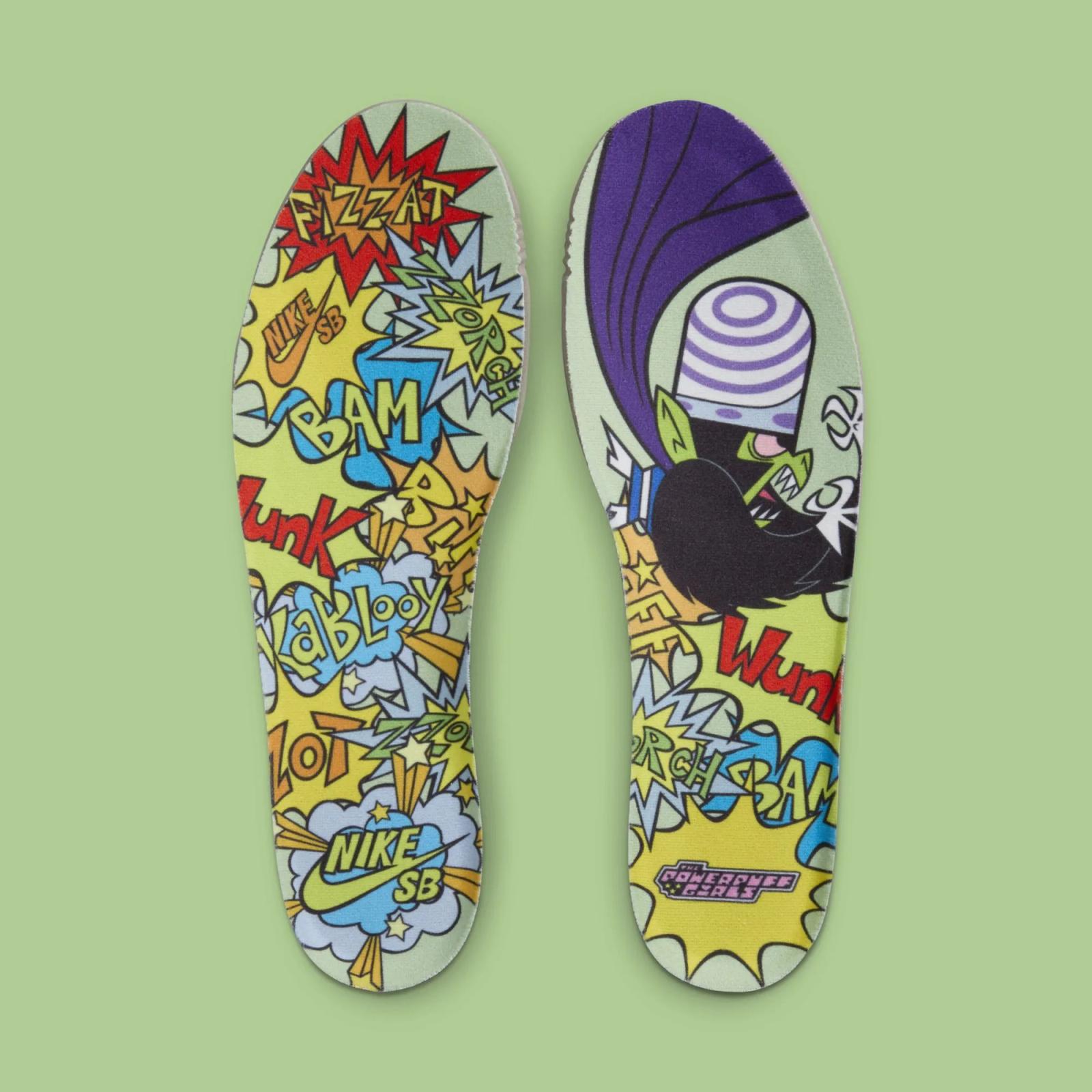 Powerpuff Girls x Nike SB Dunk Low Pro Buttercup