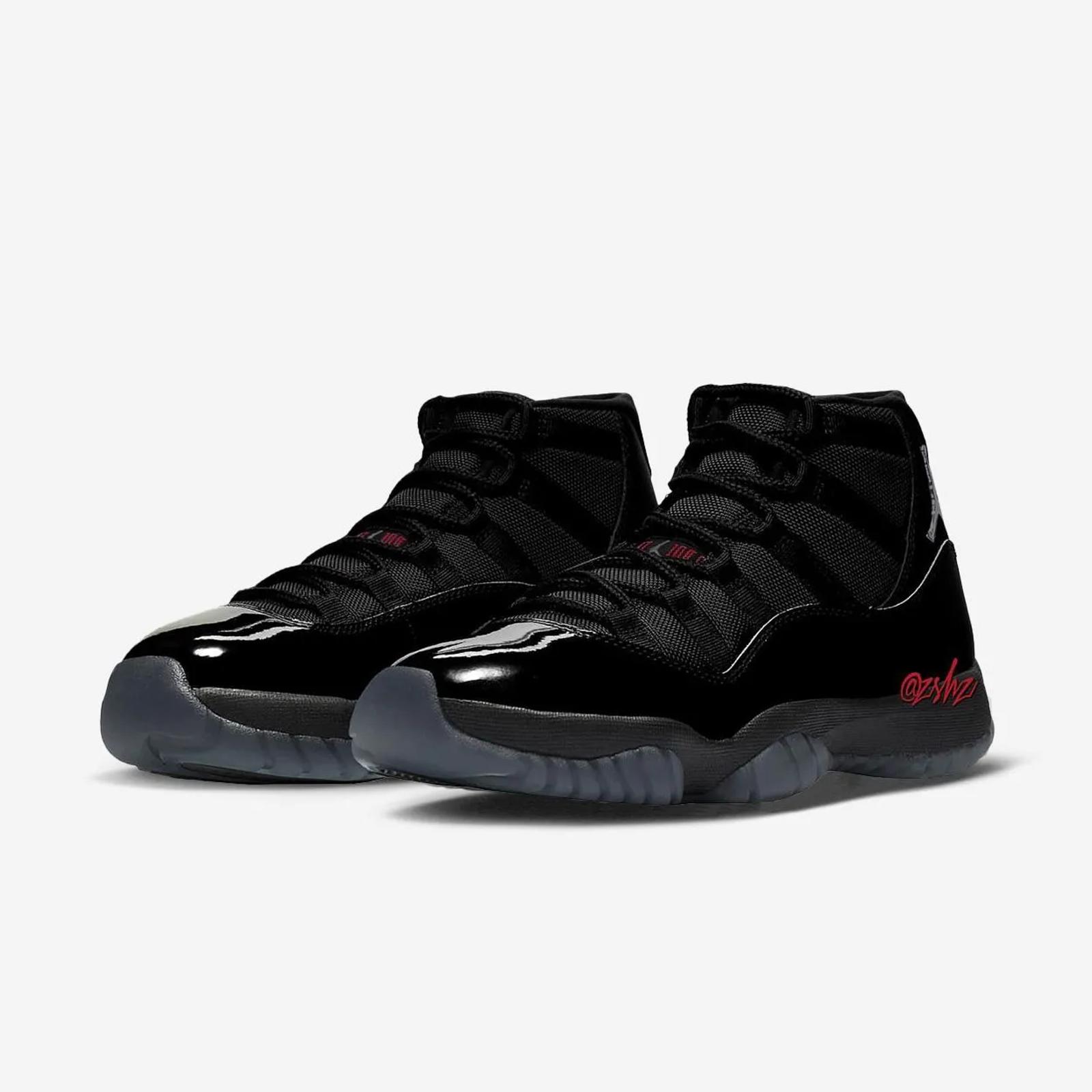 Air Jordan 11 Retro Black / Red Holiday 2025 Release Date