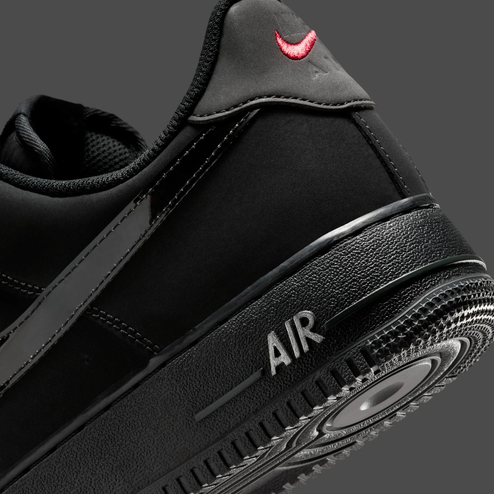 Nike Air Force 1 Low "Black & Fire Red" drops in 2026
