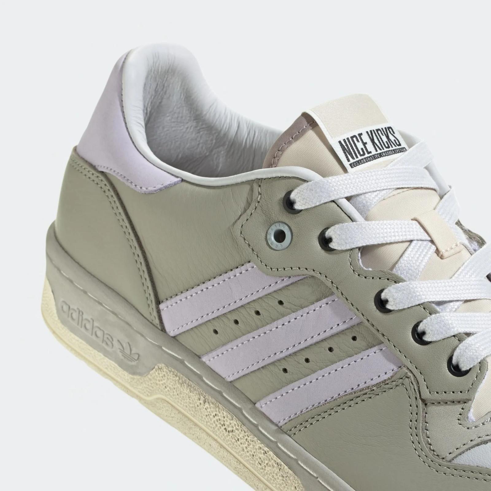 Nice Kicks x Adidas Rivalry Low Grey Two IH2597