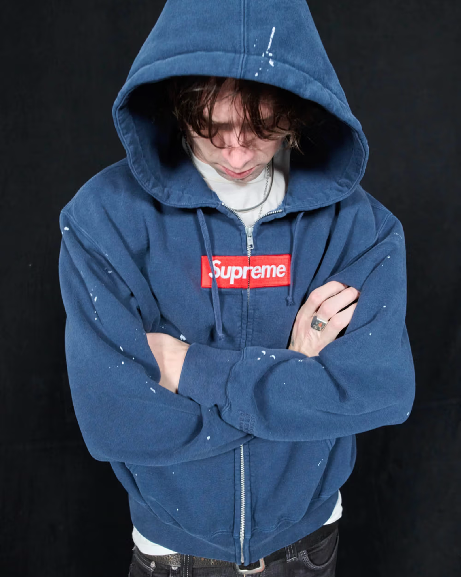 Supreme x Maison Margiela MM6 Zip-Up Box Logo Hoodie releases March 19th, 2026