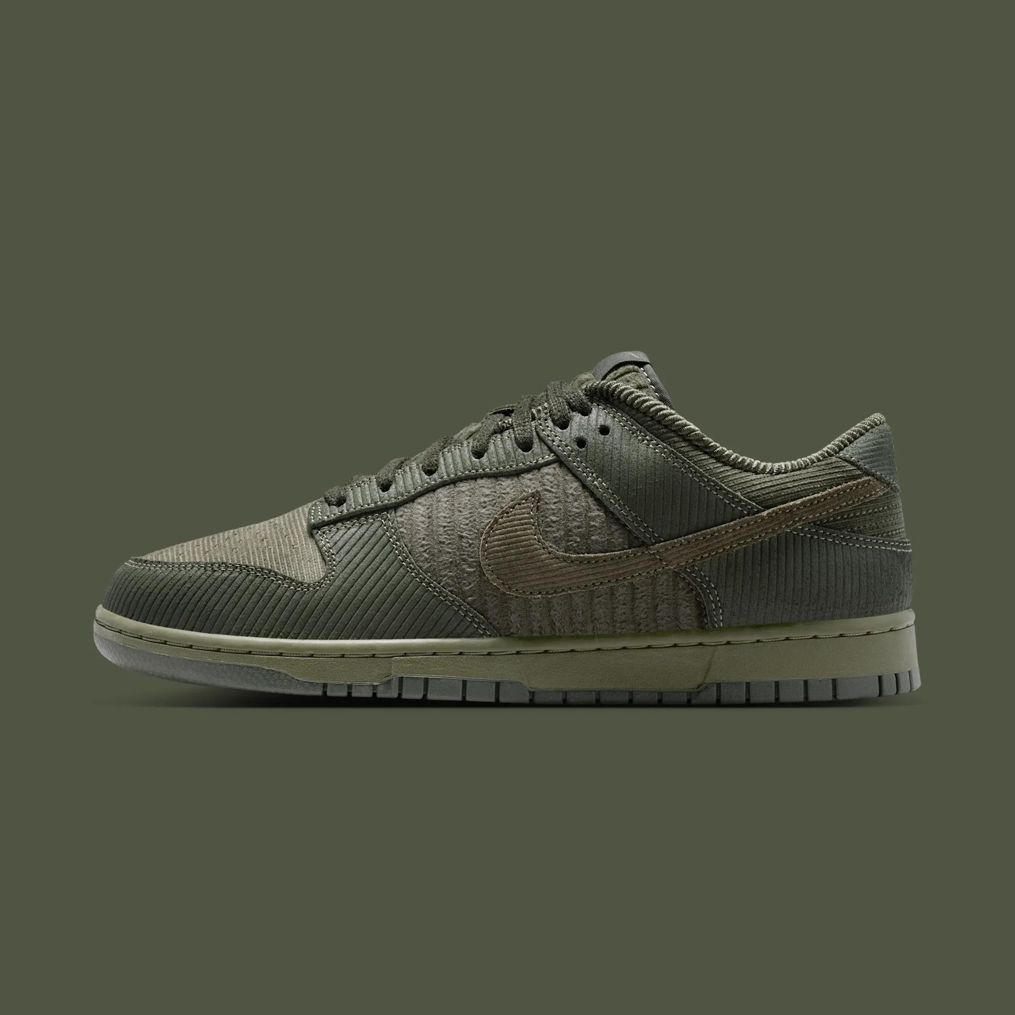 Nike Dunk Low Retro Premium "Cargo Khaki" drops August 1st, 2026