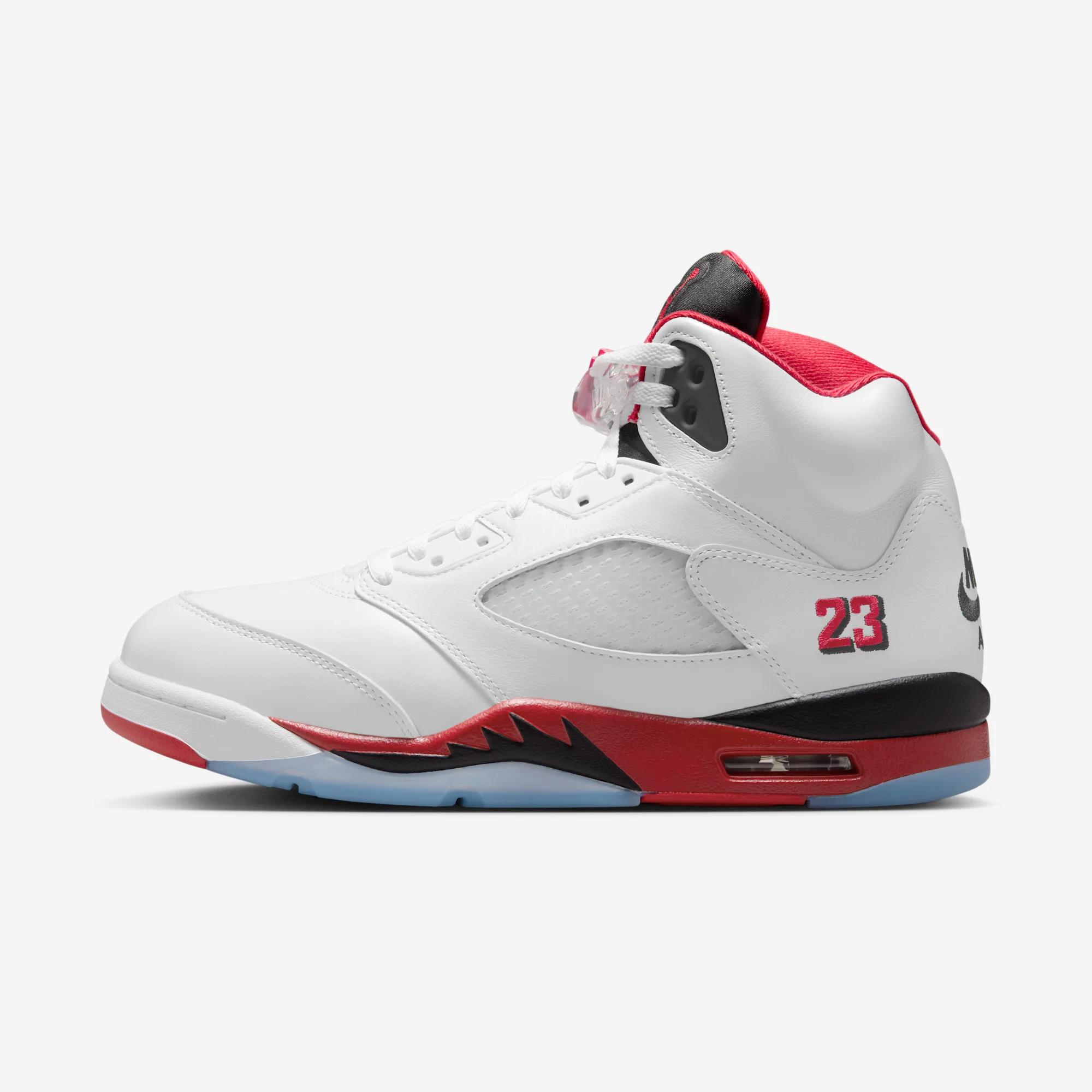 Air Jordan 5 Retro “Fire Red Black Tongue” 2025