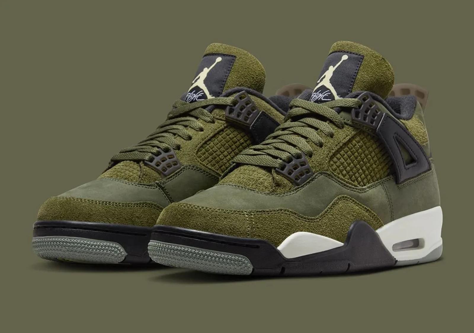 Air Jordan 4 Retro SE Craft Medium Olive