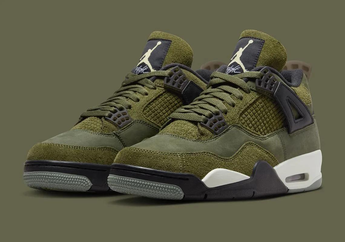 Air Jordan 4 Retro SE Craft Medium Olive