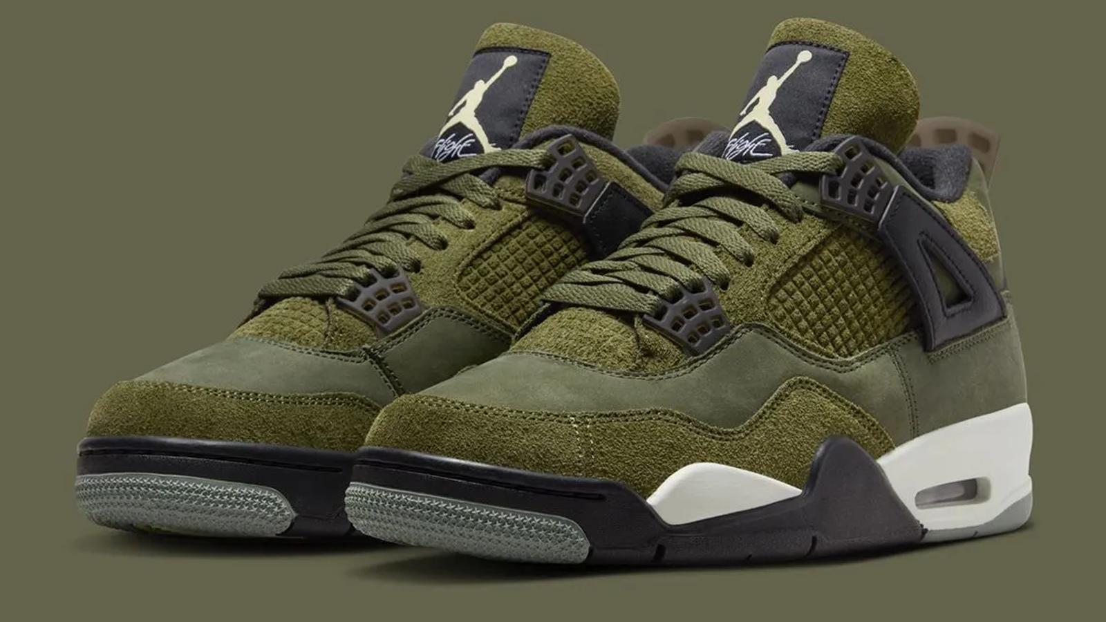 Air Jordan 4 Retro SE Craft Medium Olive