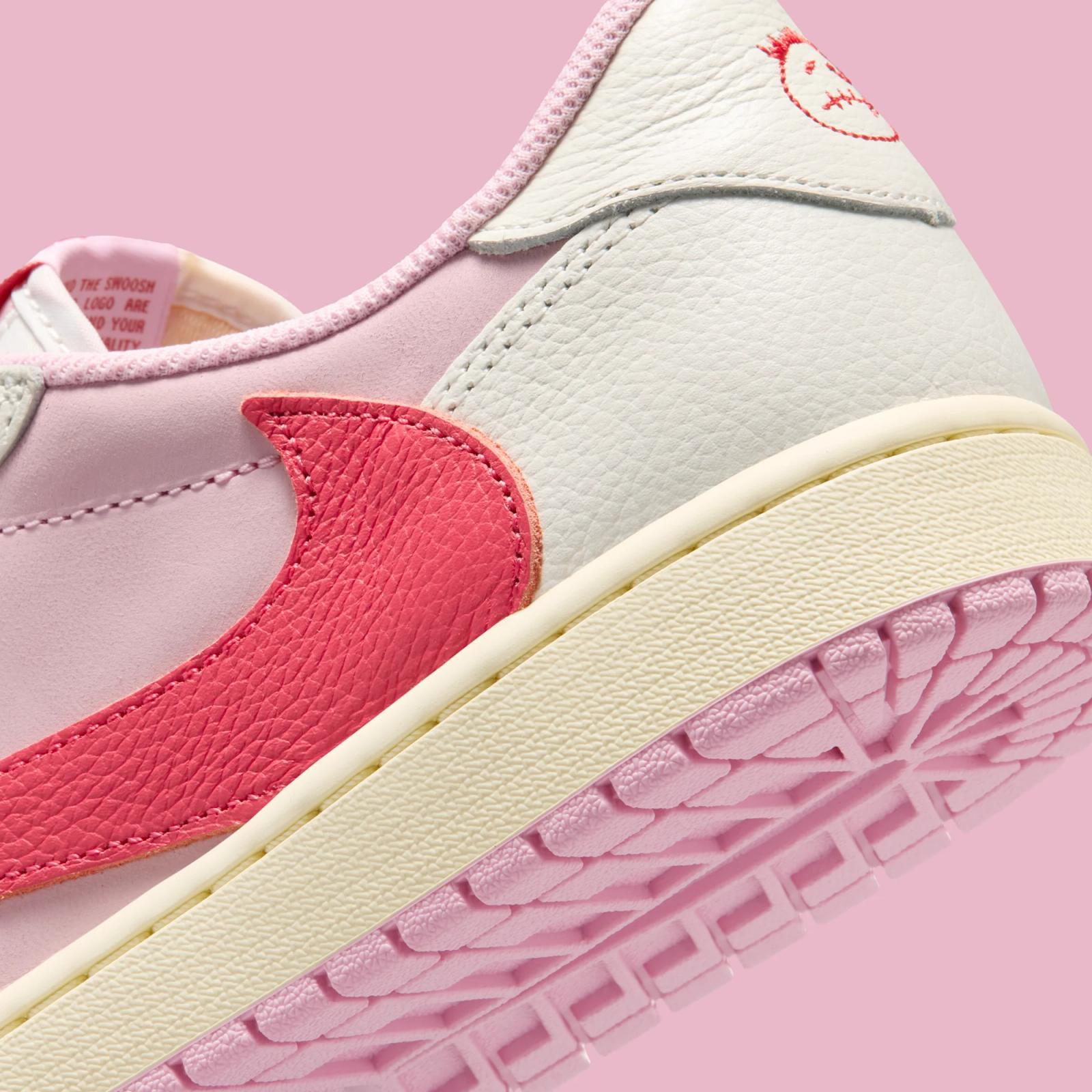 Travis Scott x Air Jordan 1 Retro Low OG “Tropical Pink” drops May 29th, 2026