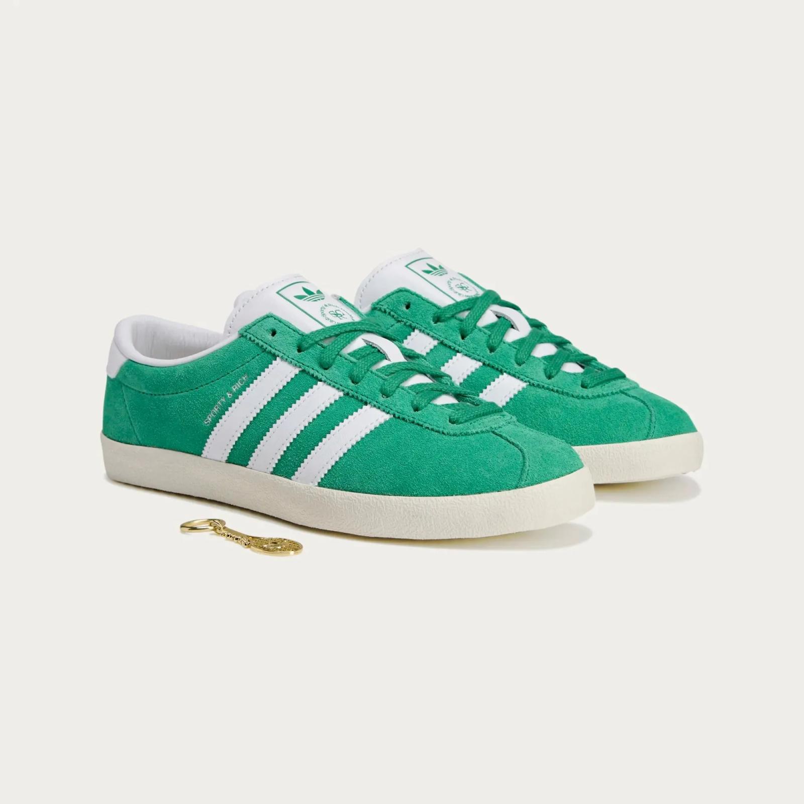 Sporty & Rich x Adidas Blanc Court Green JP8560 Release Date Summer 2025