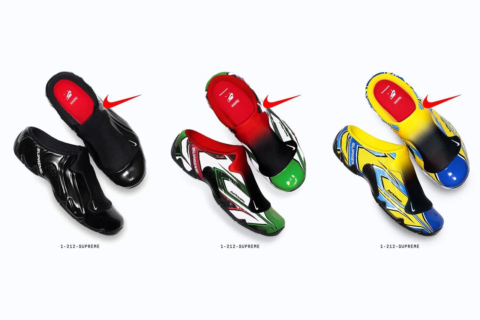 Supreme x Nike Clogposite Collection Release