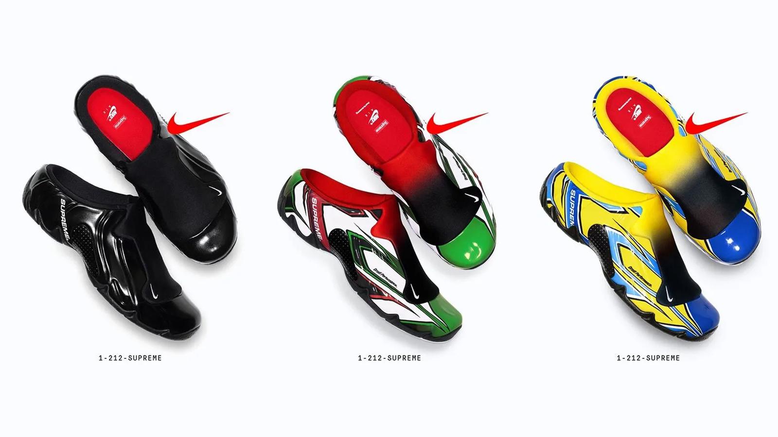 Supreme x Nike Clogposite Collection Release