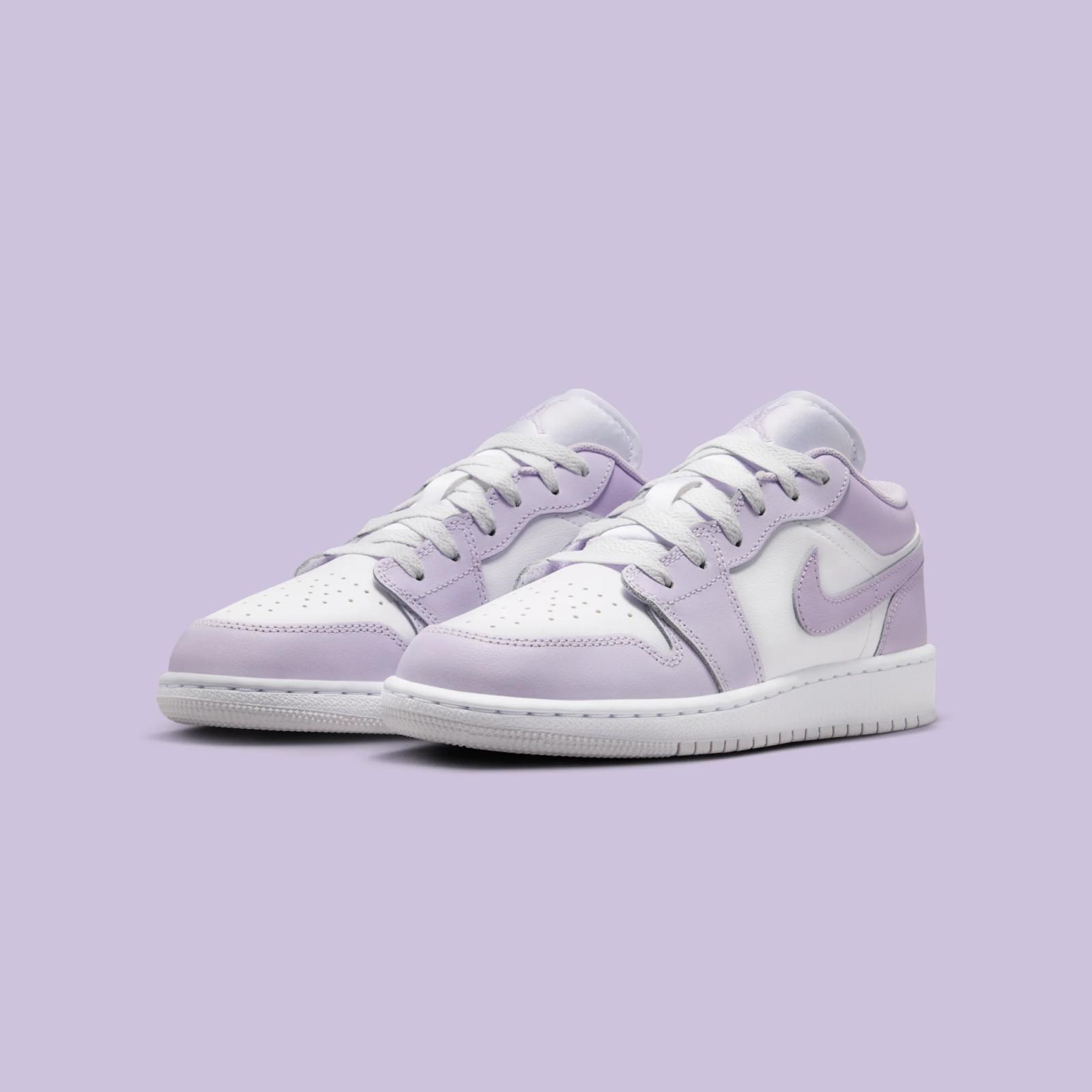 Air Jordan 1 Low GS "Barely Grape" drops May 1, 2026