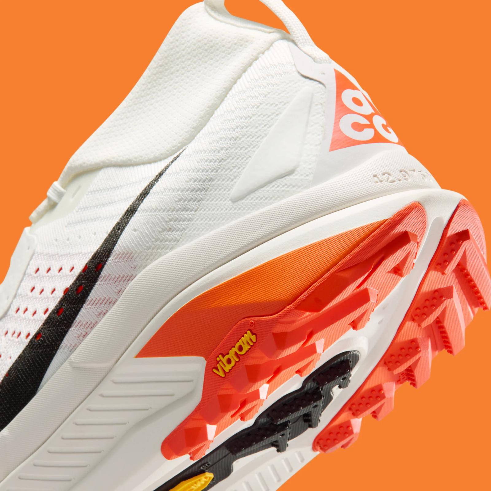 Nike ACG Zegama Trail "Summit White & Safety Orange" drops April 30th, 2026